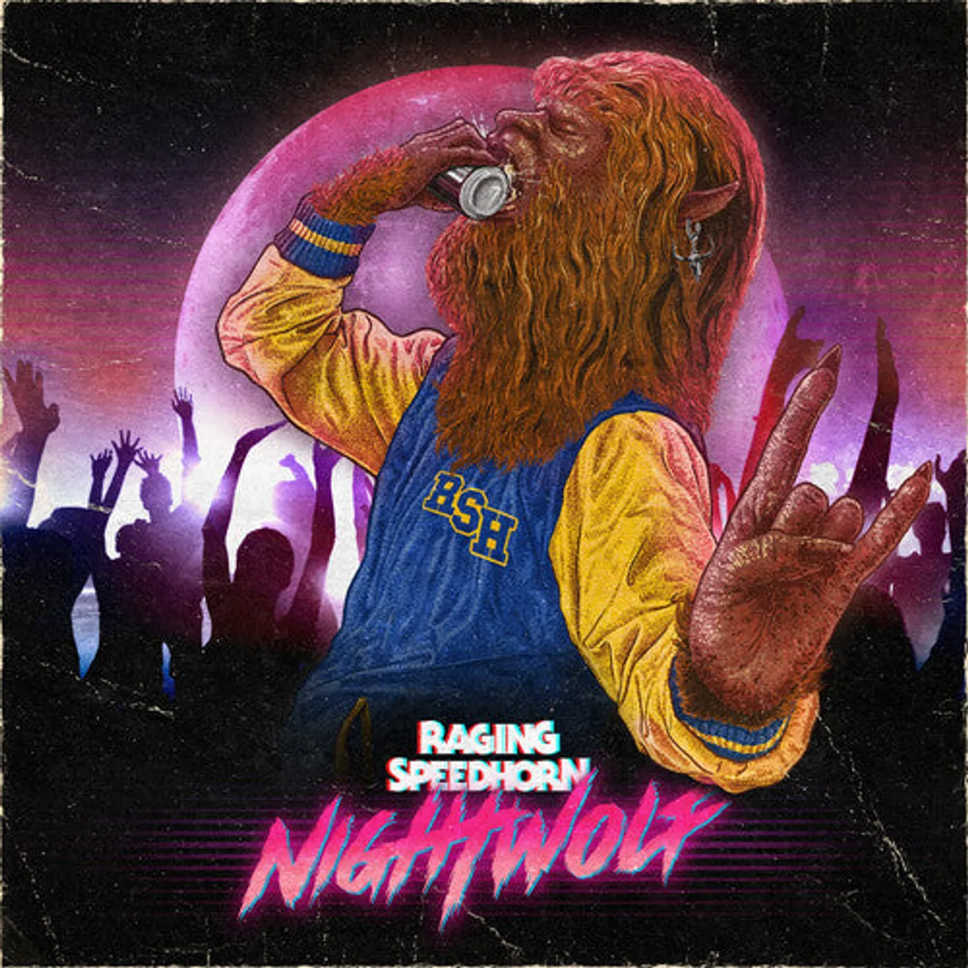 Raging Speedhorn LP Vinyl - Night Wolf