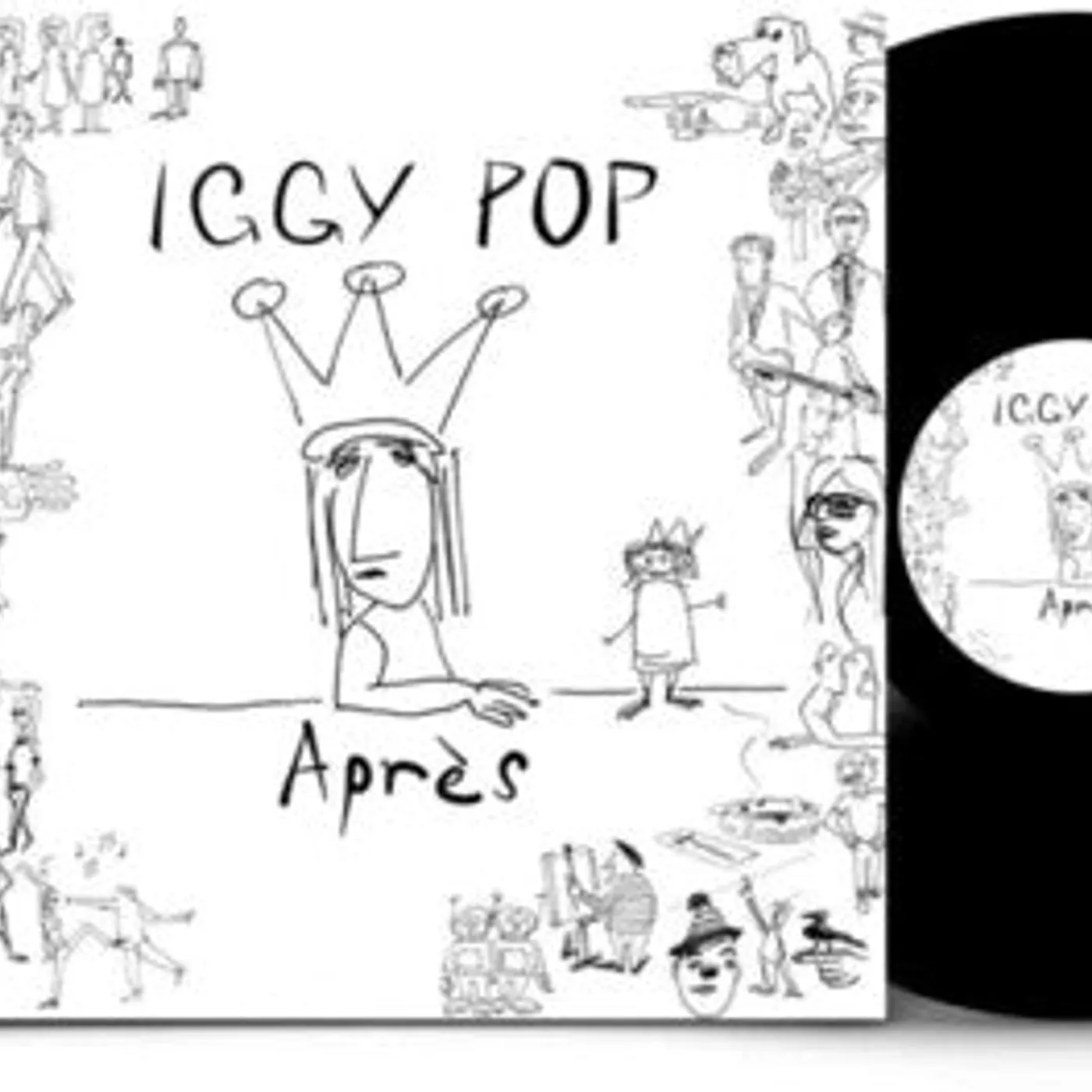 Iggy Pop LP Vinyl - Apres