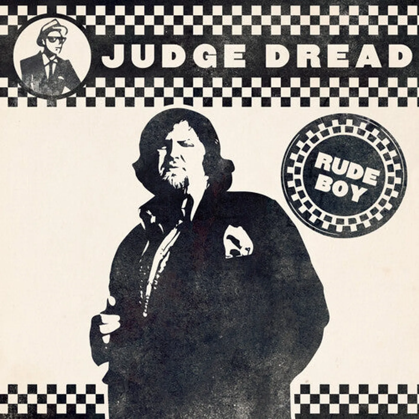 Judge Dread LP Vinyl - Rude Boy - Red Marble (Colv) (Red)