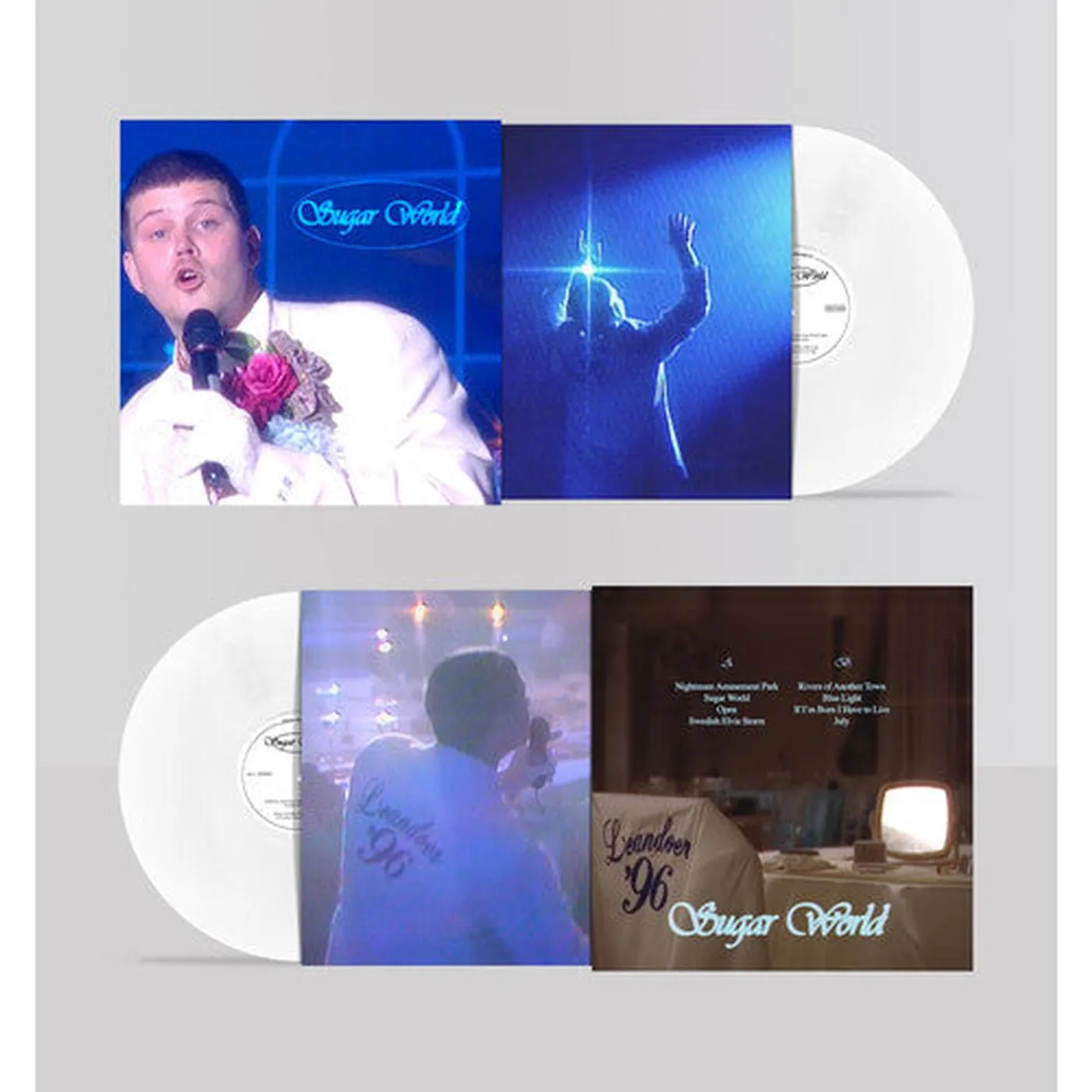 Jonatan Leandoer96 LP Vinyl - Sugar World - White (Colv) (Wht)