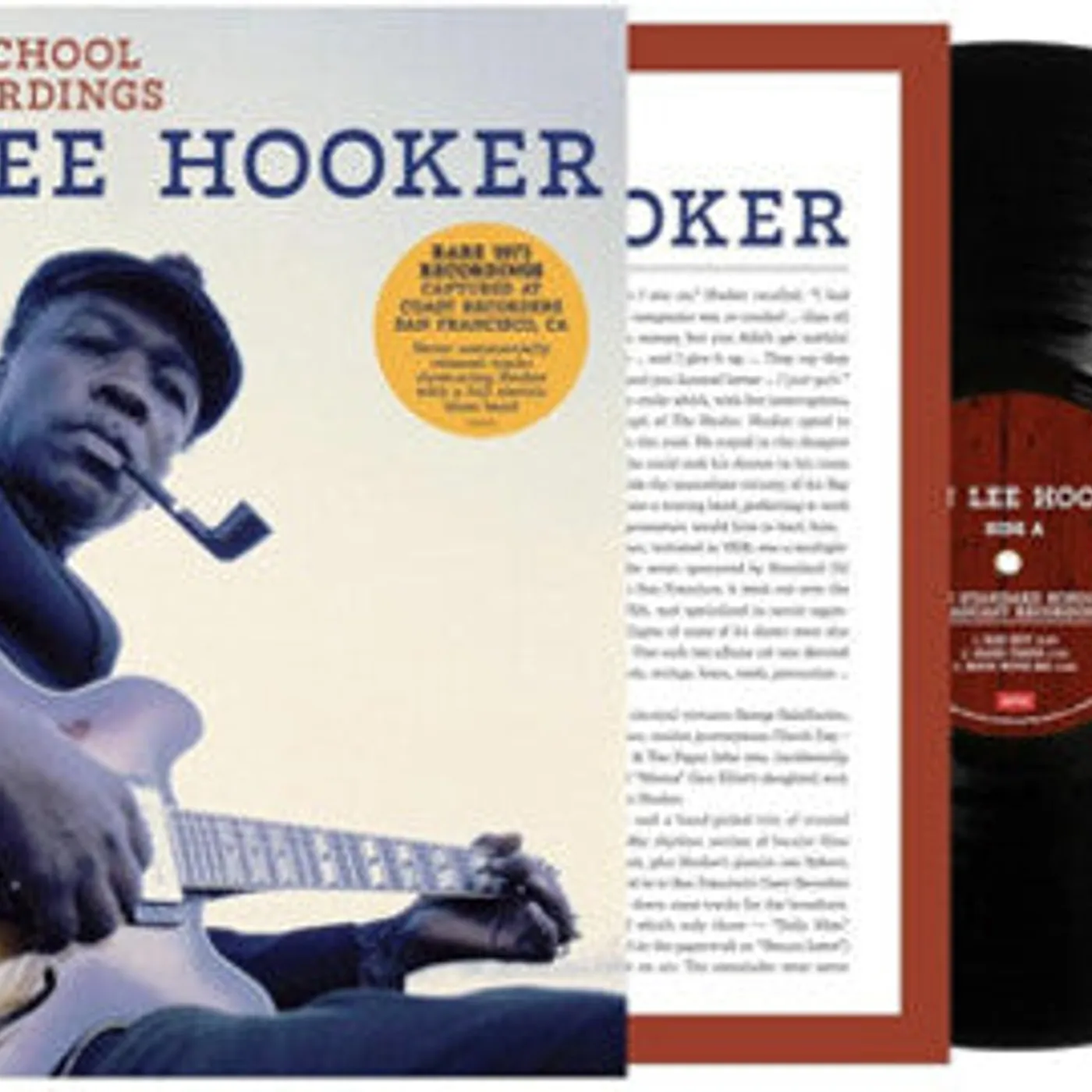 John Lee Hooker LP Vinyl - Standard School Broadcast Recordings