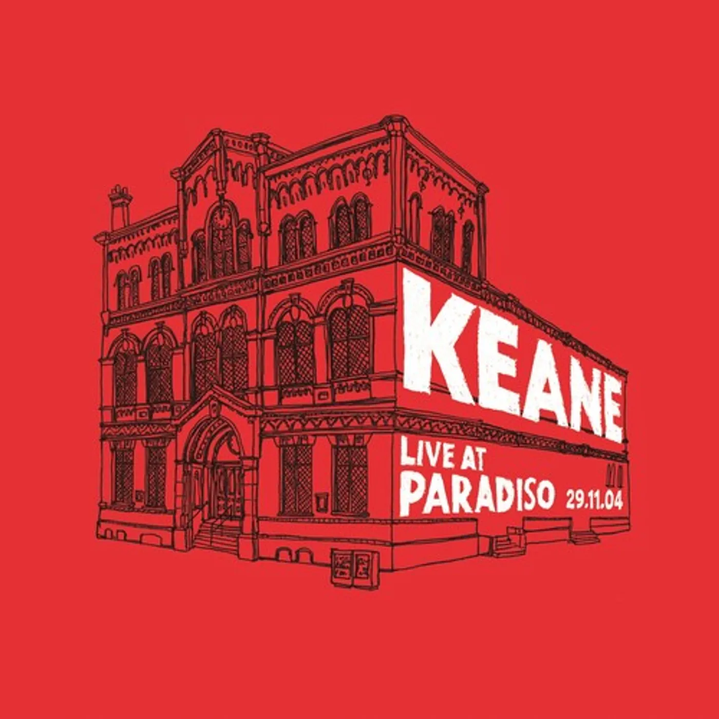 Keane LP Vinyl - Live At Paridiso 29.11.04 (Cvnl) (Red) (Wht)