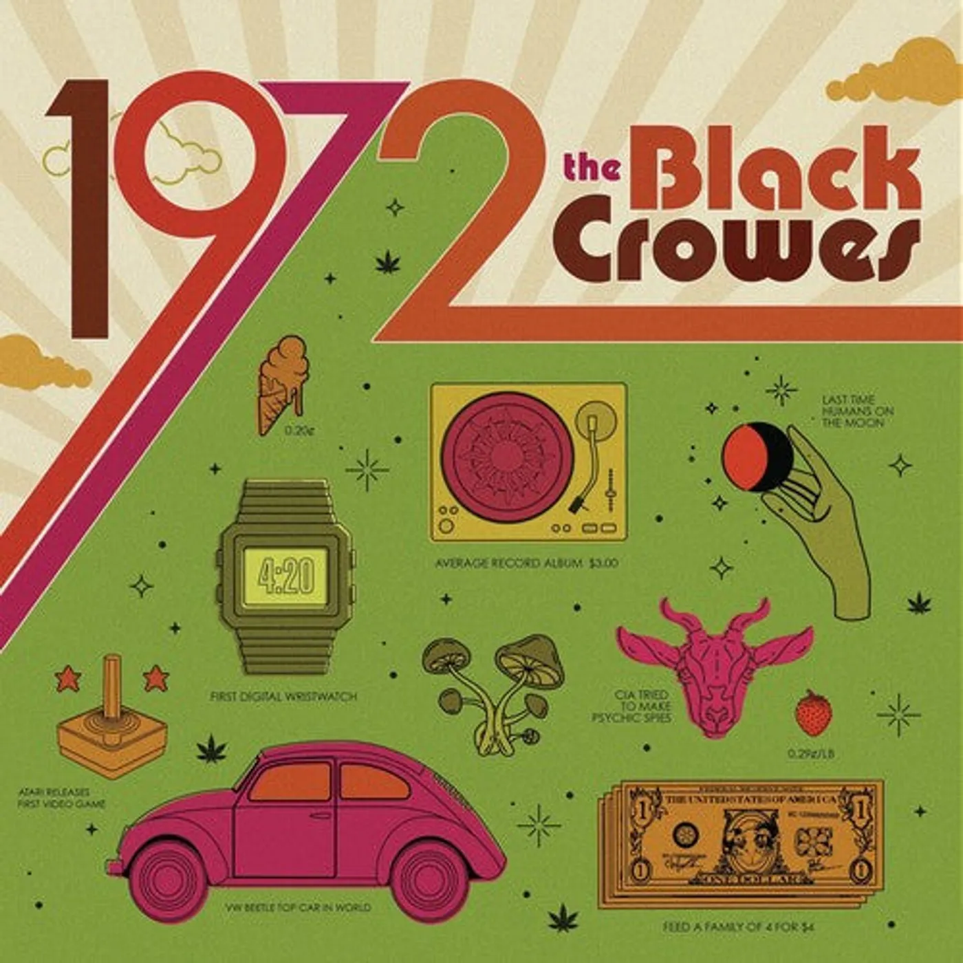 The Black Crowes LP Vinyl - 1972