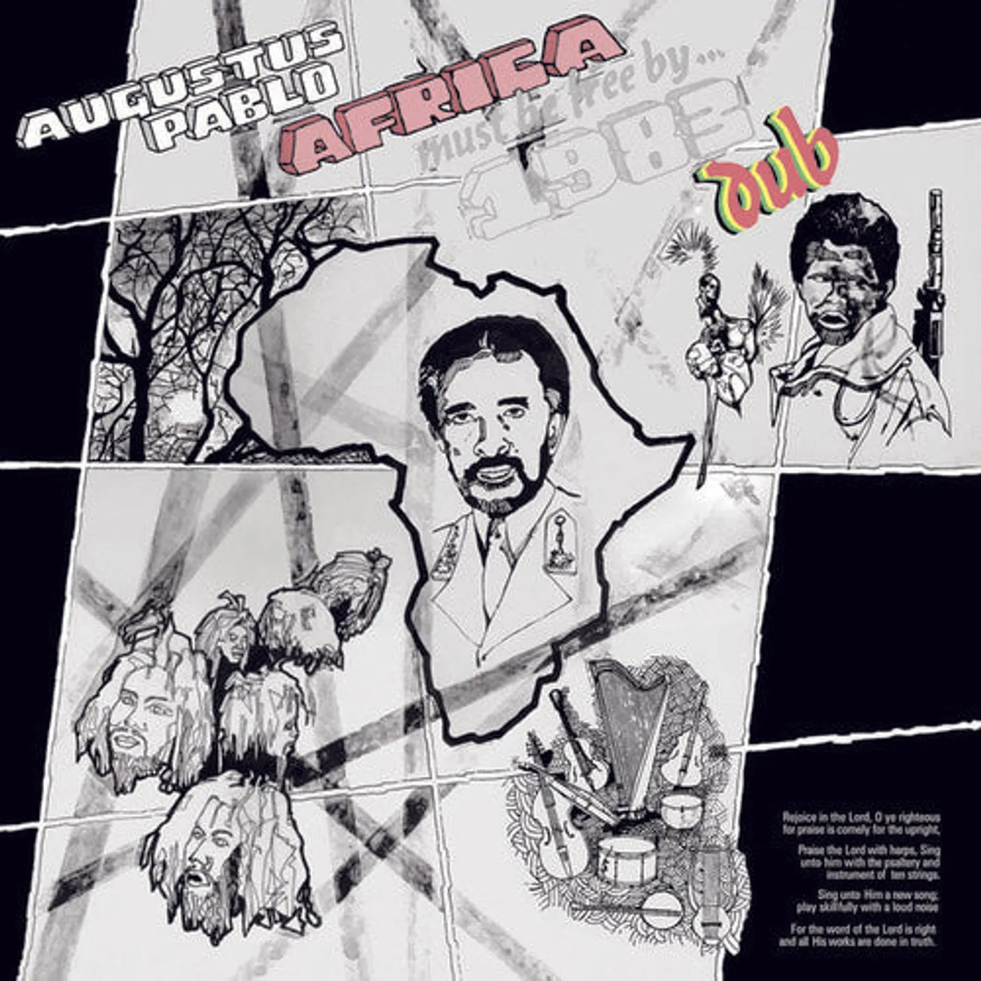 Augustus Pablo LP Vinyl - Africa Must Be Free By 1983 Dub