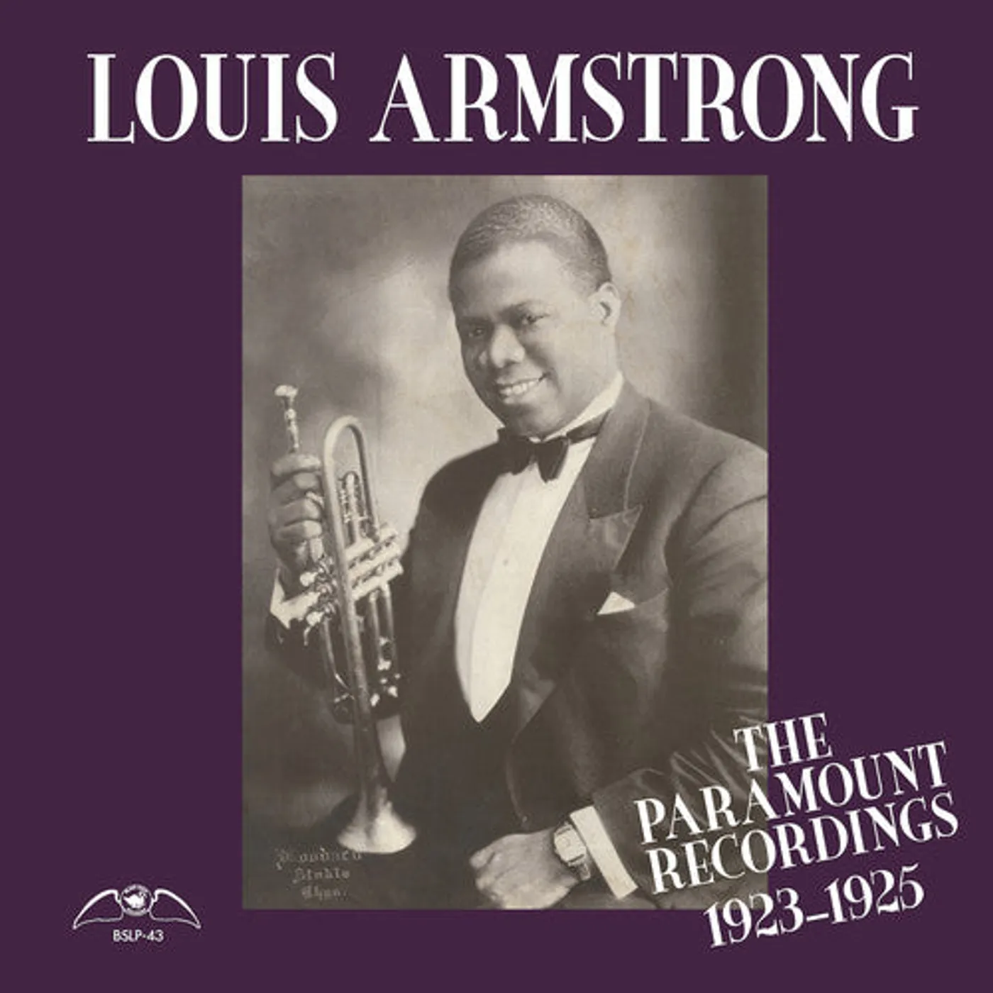 Louis Armstrong LP Vinyl - Paramount Recordings 1923-1925