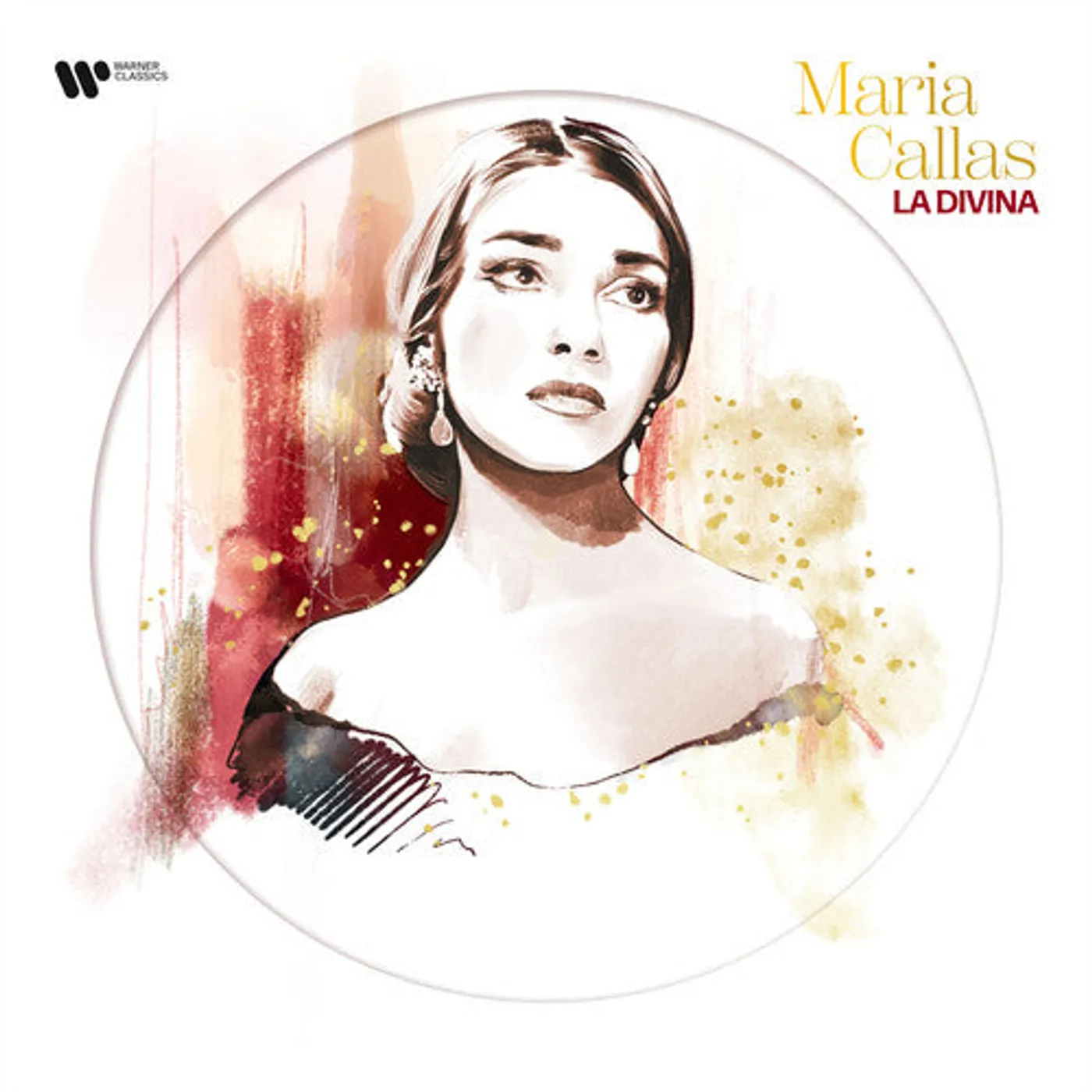 Maria Callas LP Vinyl - La Divina - Compilation (Pict)