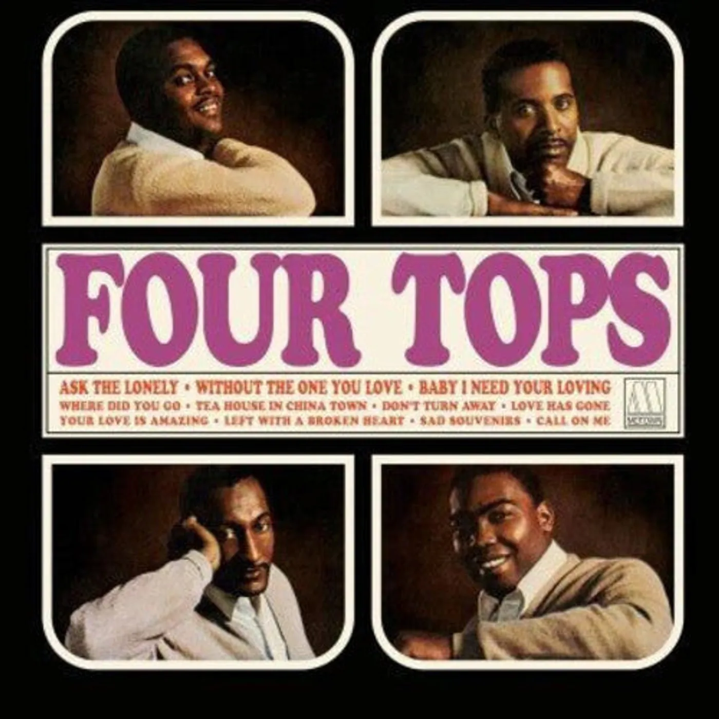 Four Tops LP Vinyl - Four Tops (Mono Edition) (Mono)