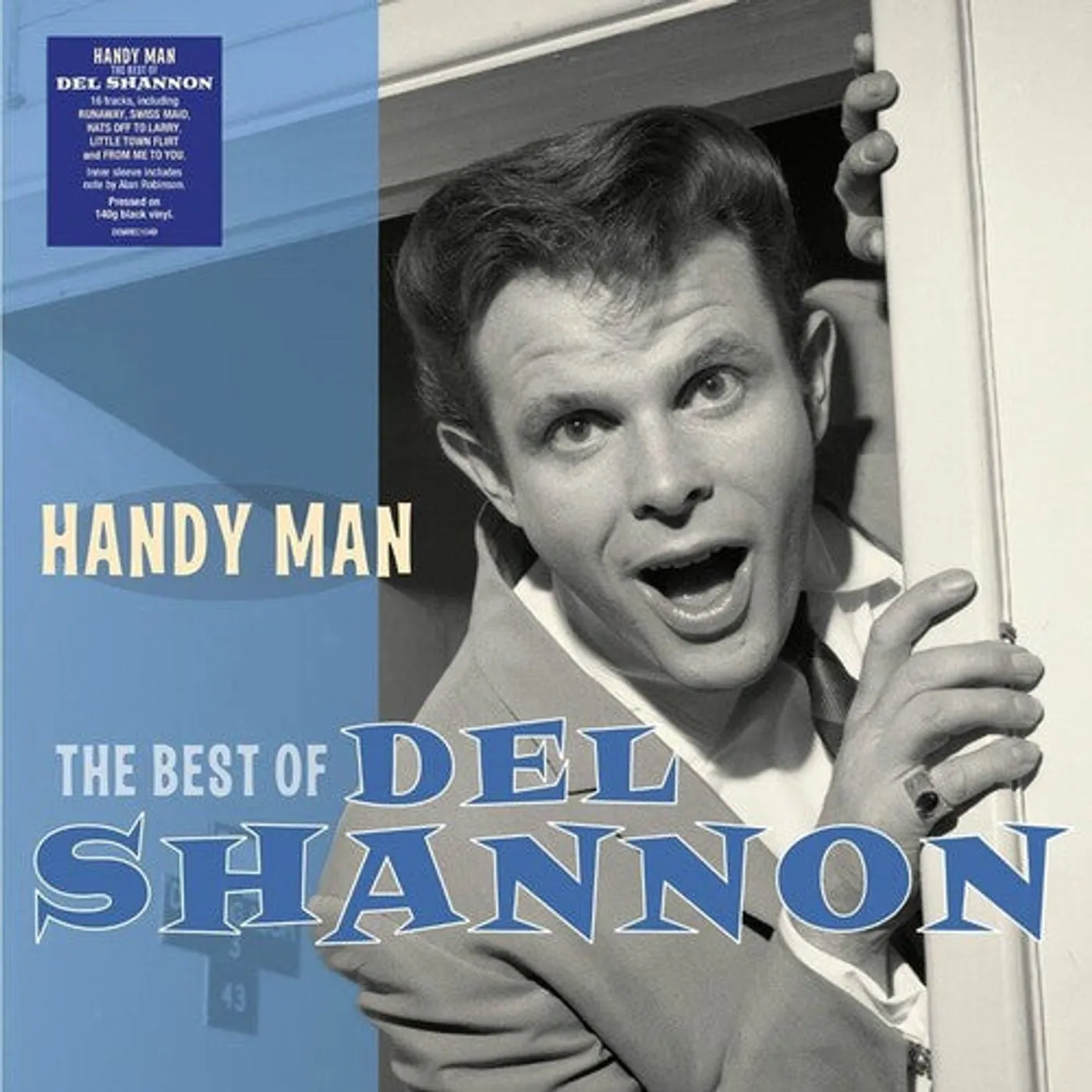 Del Shannon LP Vinyl - Handy Man: The Best Of (Blk) (Ofgv) (Uk)