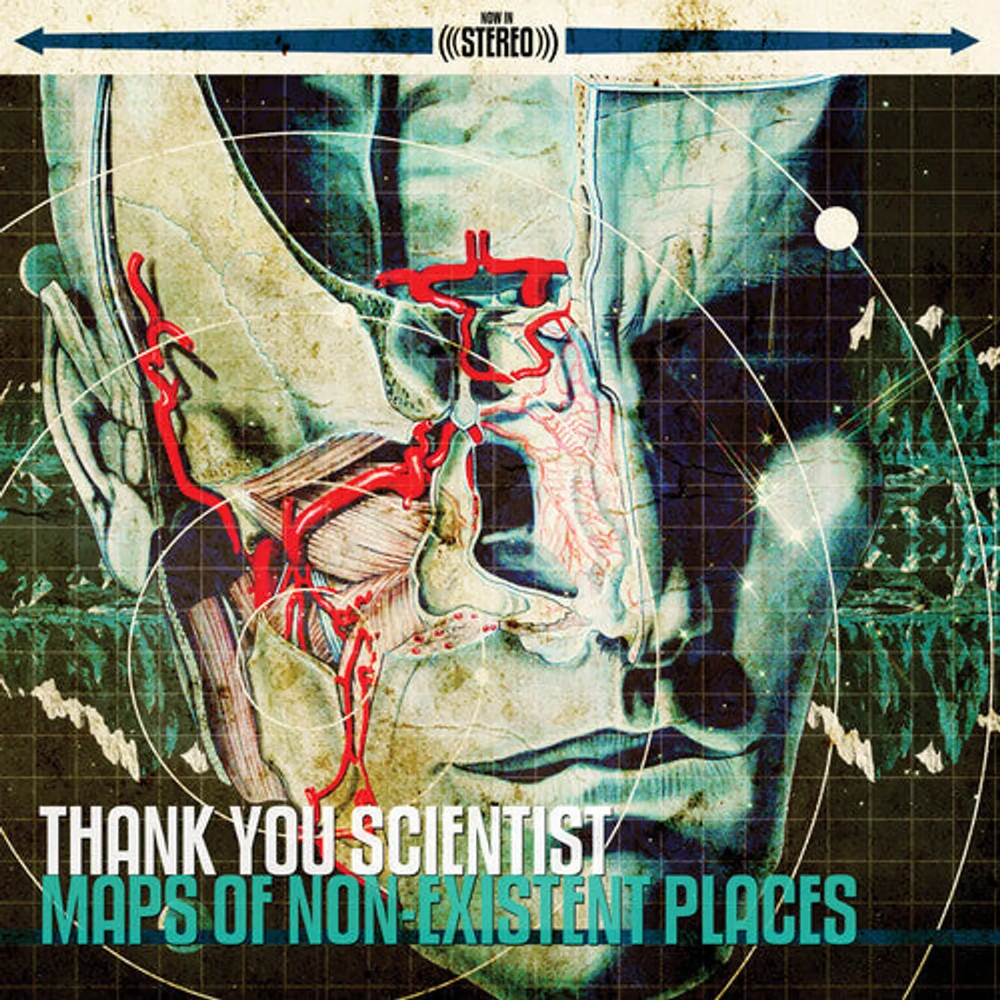 Thank You Scientist LP Vinyl - Maps Of Nonexistent Places - Orange Crush (Blue)