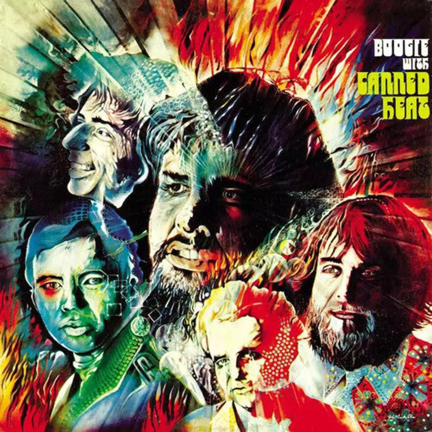 Canned Heat LP Vinyl - Boogie With Canned Heat (Colv) (Red)