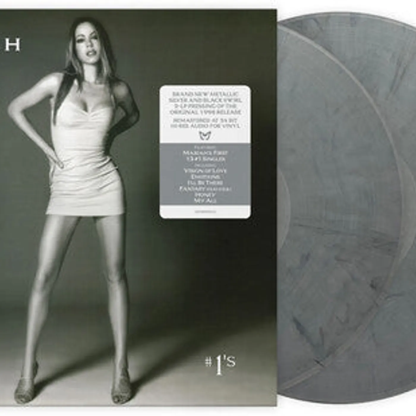 Mariah Carey LP Vinyl - #1'S (Blk) (Bonus Tracks) (Colv) (Slv)