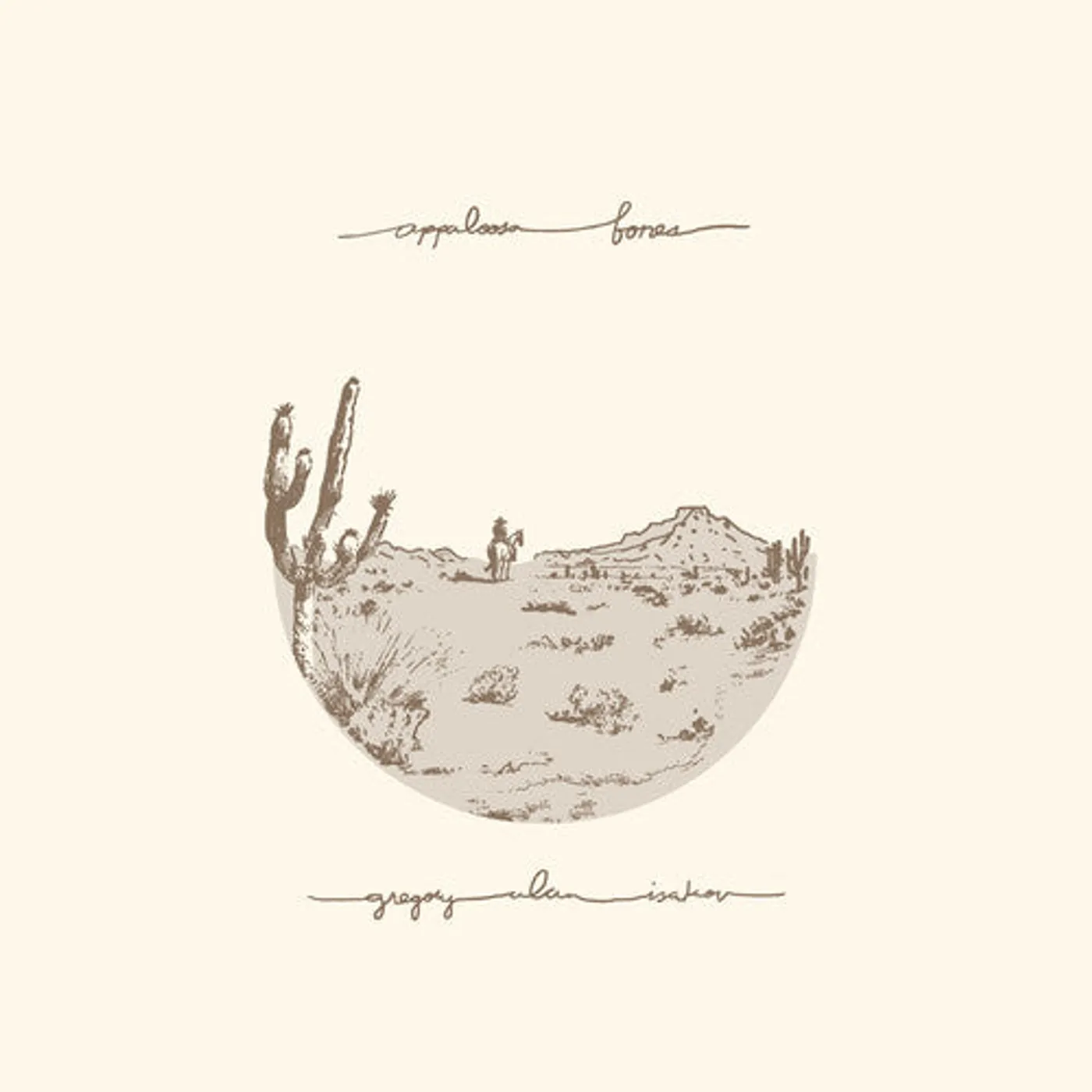 Gregory Alan Isakov LP Vinyl - Appaloosa Bones - Brown (Brwn) (Colv)