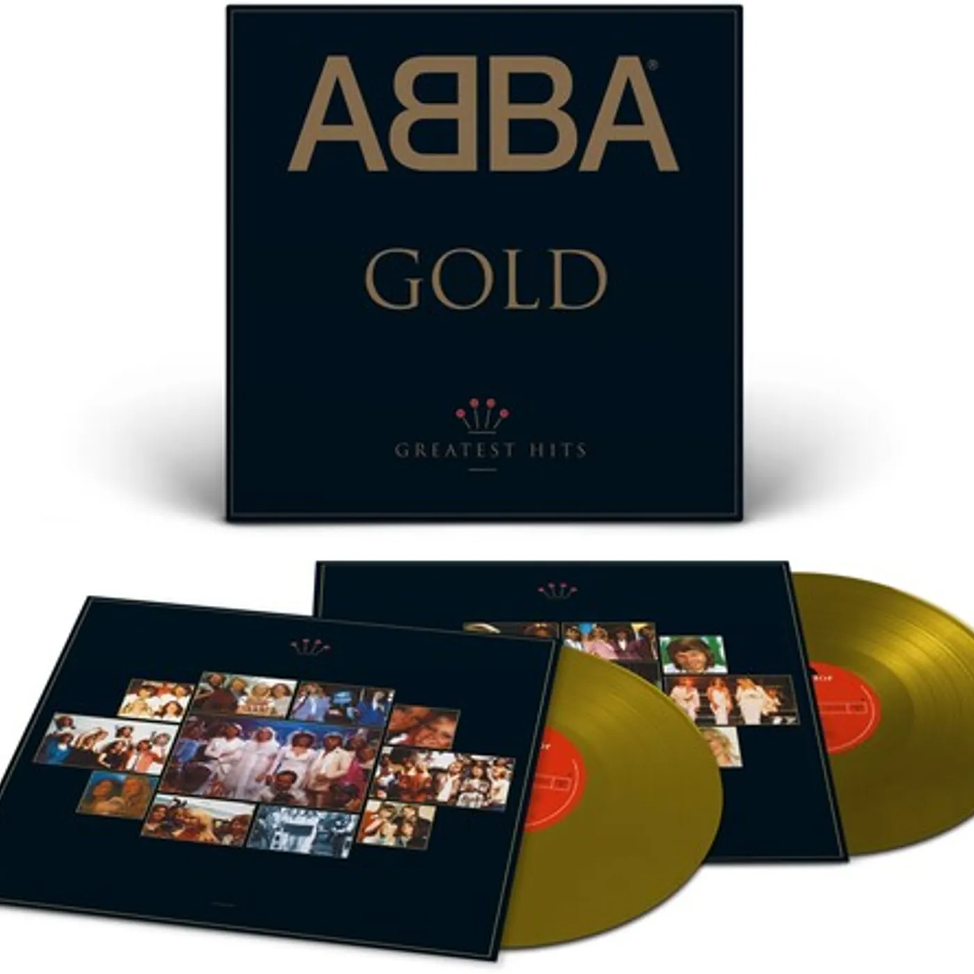 Abba LP Vinyl - Gold: Greatest Hits (Colv) (Gol) (Ogv)
