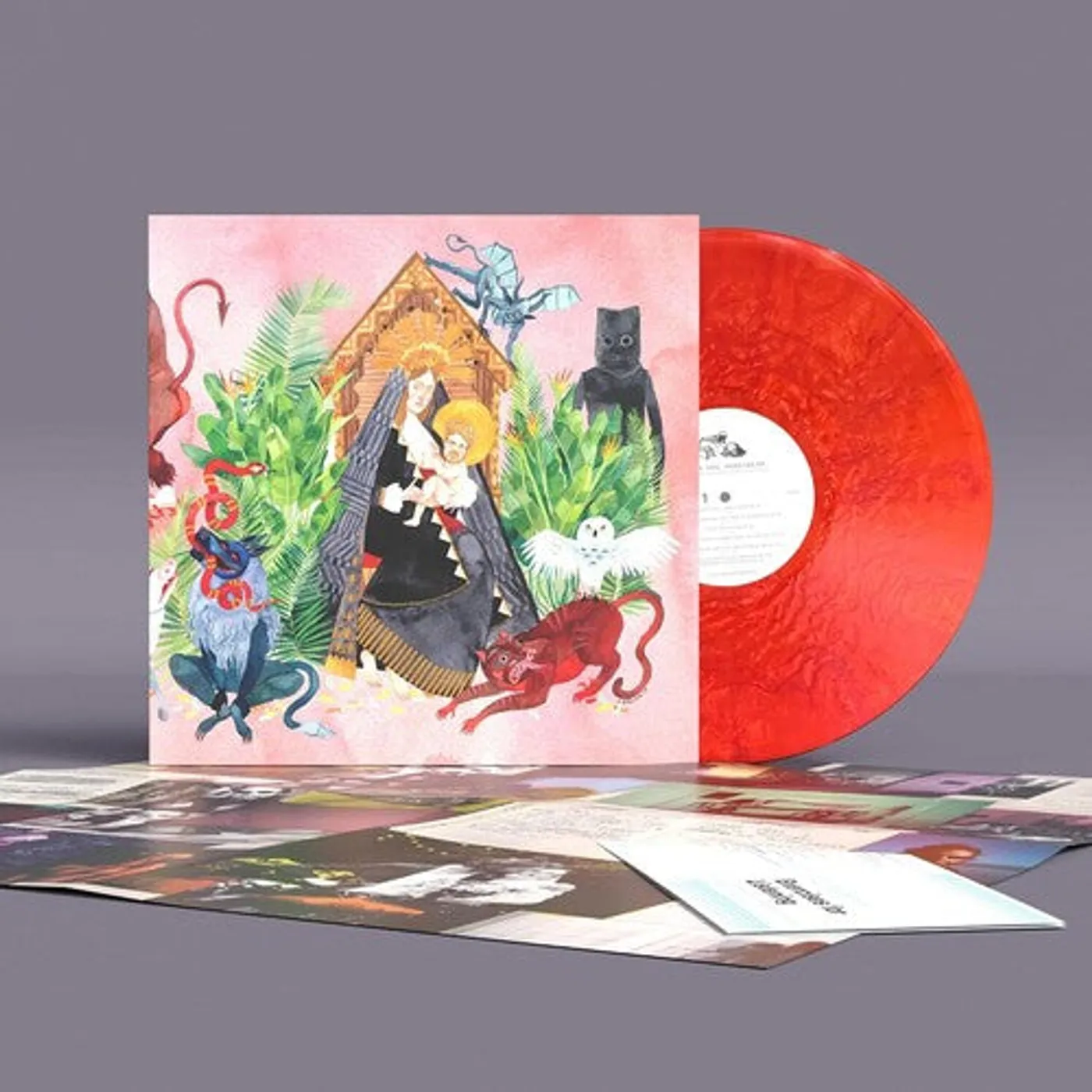 Father John Misty LP Vinyl - I Love You Honeybear - Red (Colv) (Red) (Rmst)