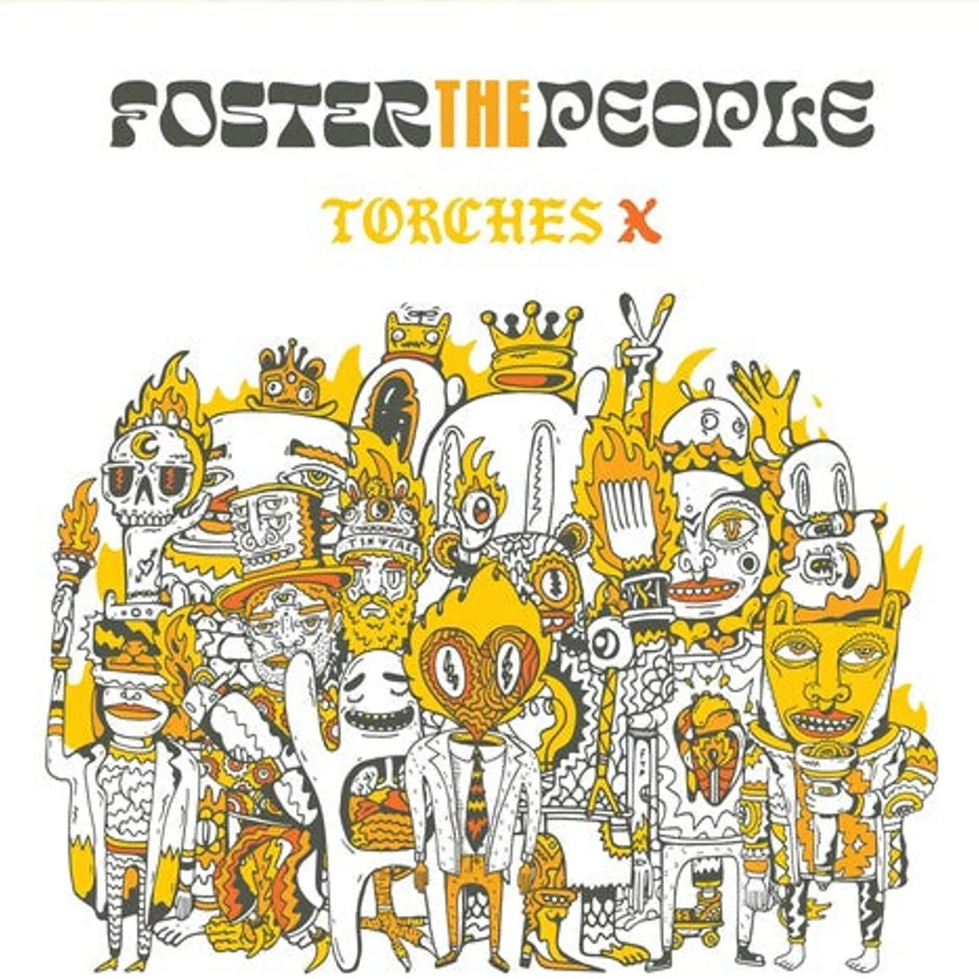Foster The People LP Vinyl - Torches X (Colv) (Dlx) (Gate) (Ofgv) (Org) (Aniv)