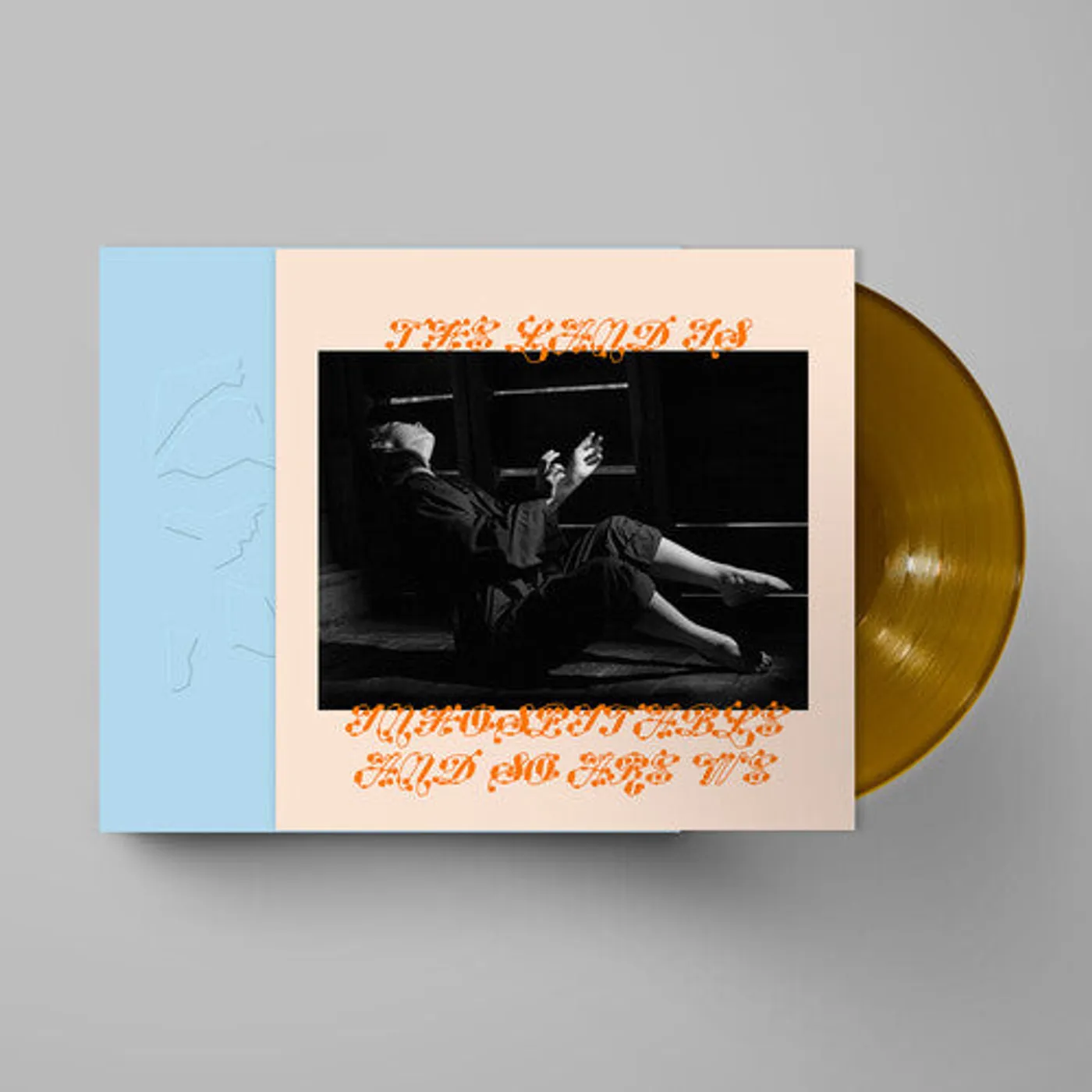 Mitski LP Vinyl - Land Is Inhospitable And So Are We - Gold (Colv)
