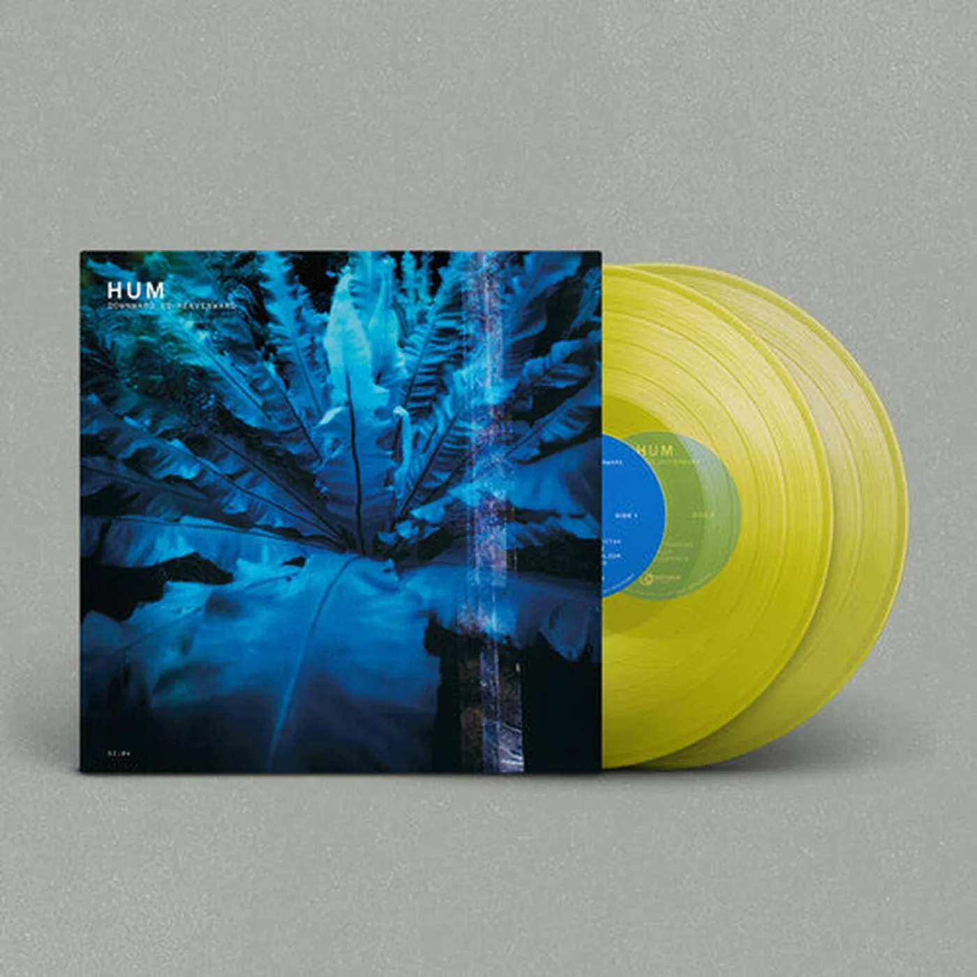Hum LP Vinyl - Downward Is Heavenward - Clear Yellow (Colv) (Ogv)