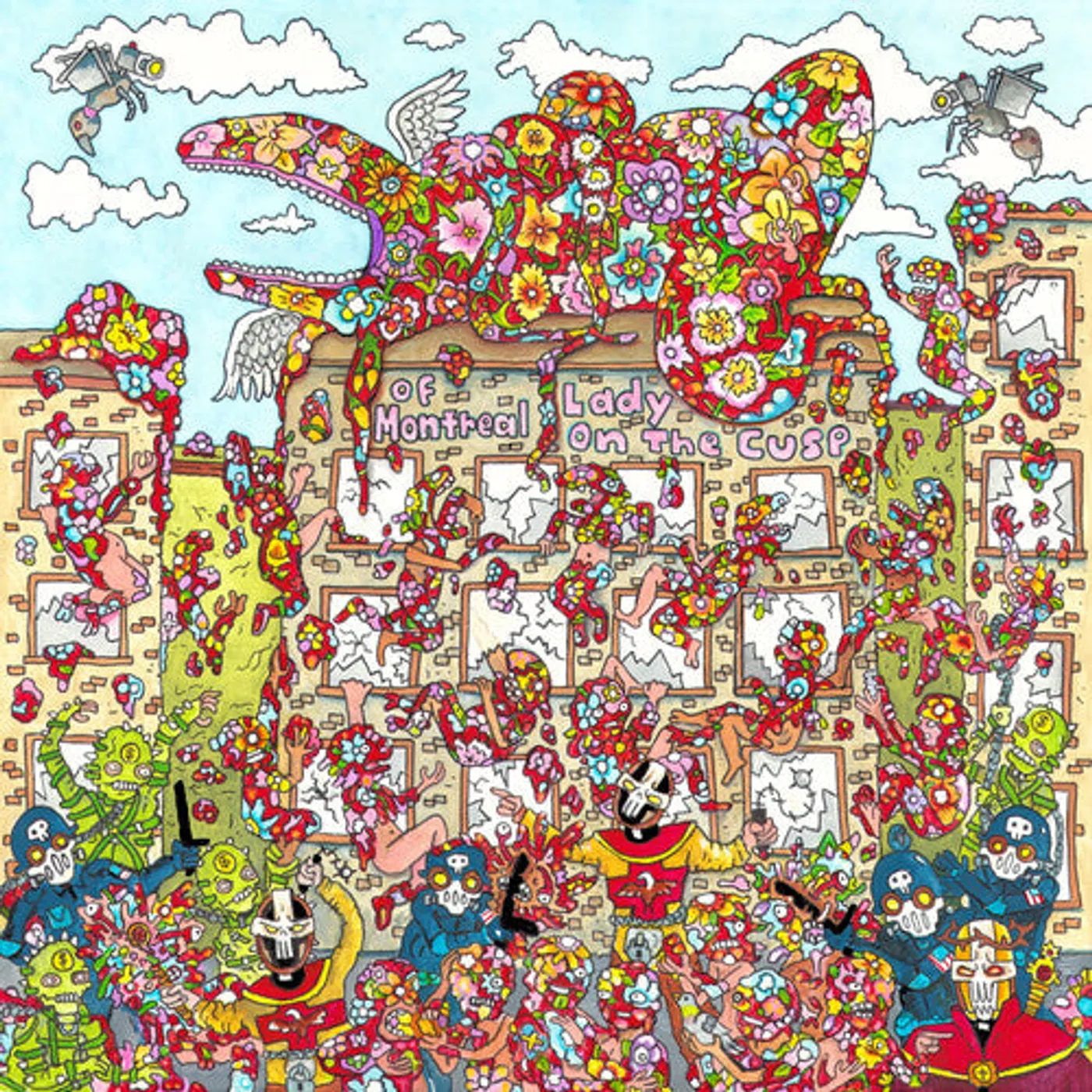Of Montreal LP Vinyl - Lady On The Cusp - Clear Sky Blue (Colv) (Cvnl)