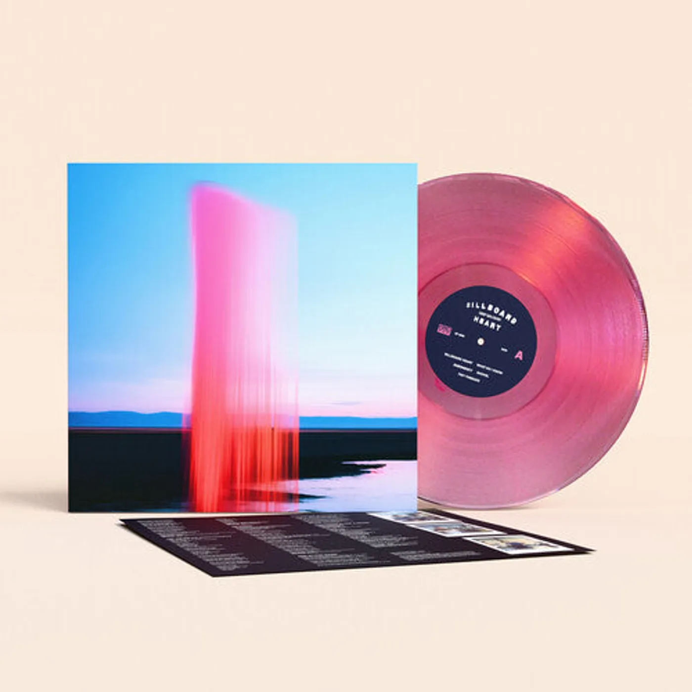 Deep Sea Diver LP Vinyl - Billboard Heart - Pink (Colv) (Pnk)