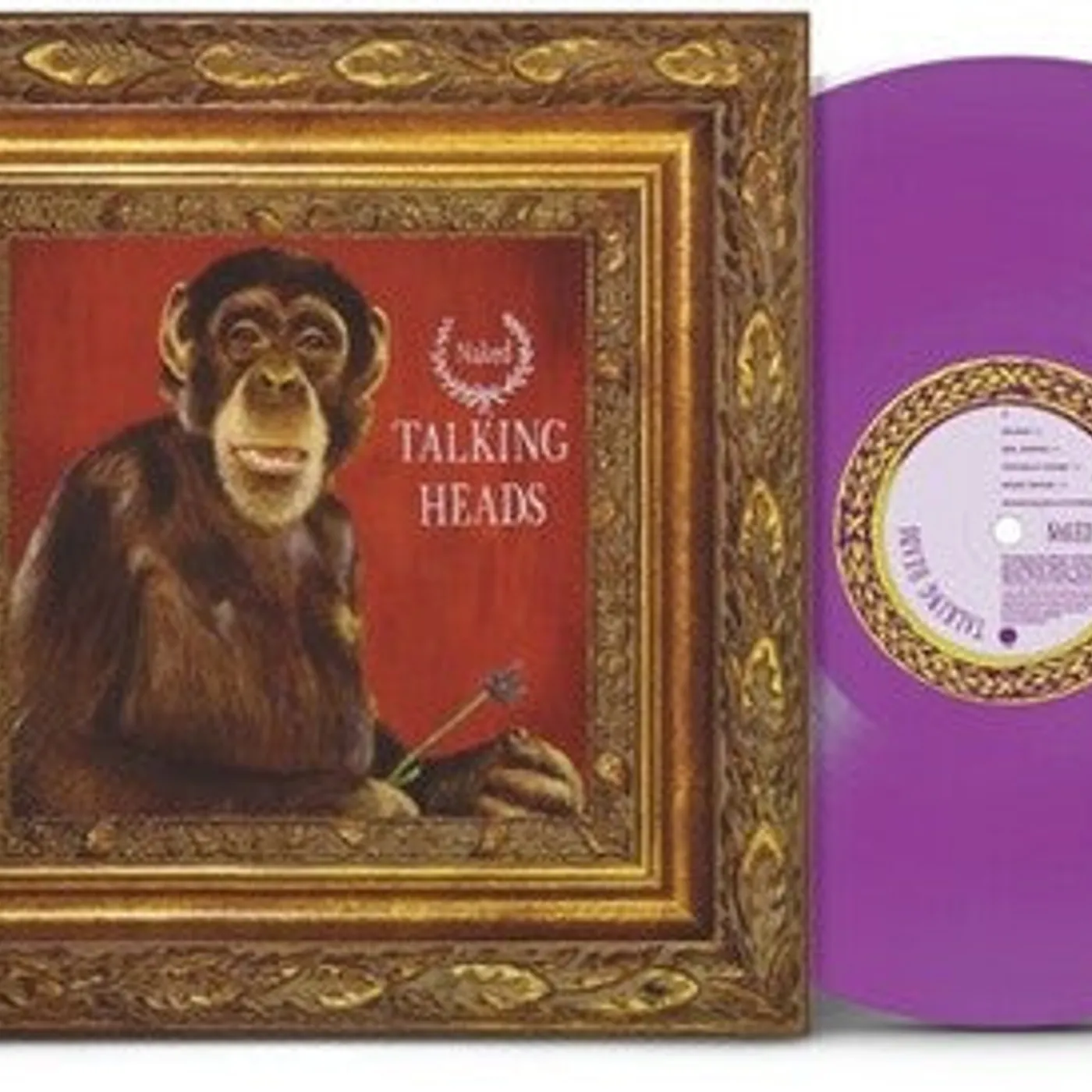 Talking Heads LP Vinyl - Naked (Rocktober) (Colv) (Purp)
