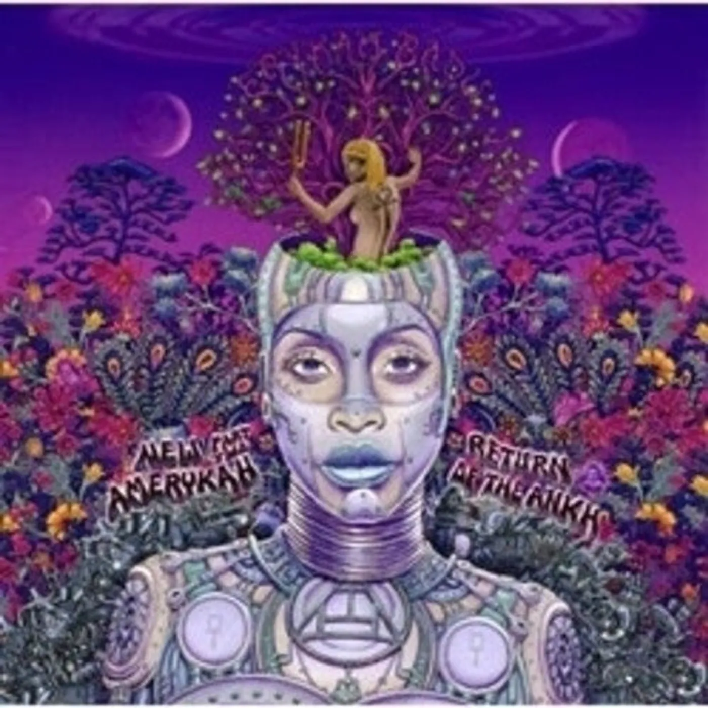 Erykah Badu LP Vinyl - New Amerykah Part Two (Return Of The Ankh) (Colv)