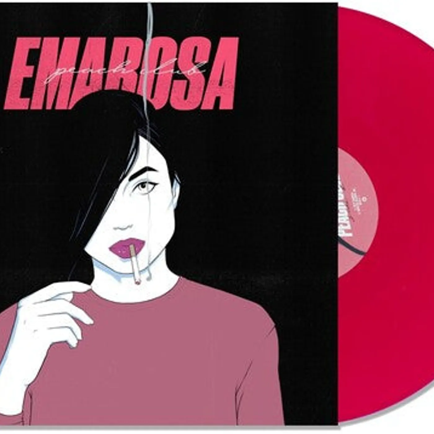 Emarosa LP Vinyl - Peach Club - Hot Pink (Colv) (Pnk)