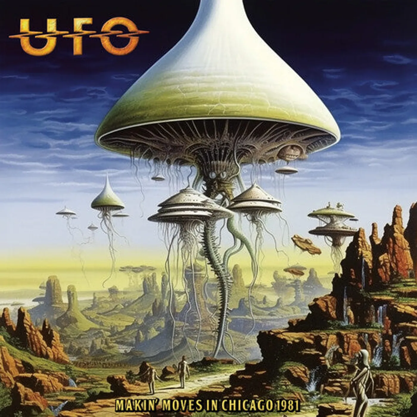 Ufo LP Vinyl - Makin' Moves In Chicago 1981 - Silver (Colv) (Slv)