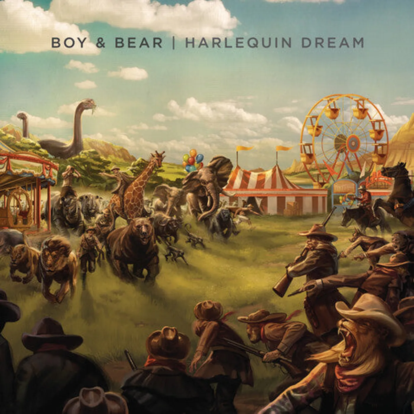 Boy & Bear LP Vinyl - Harlequin Dream (10Th Anniversary) (Blue) (Colv)