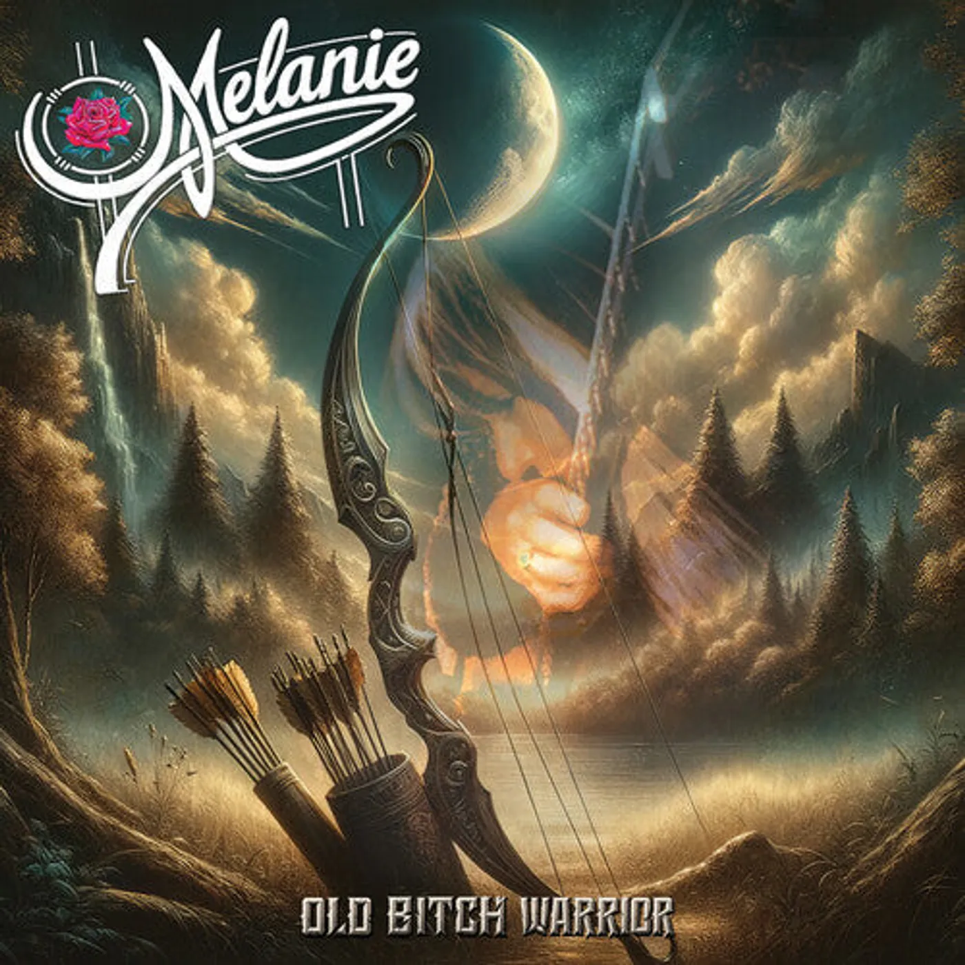 Melanie LP Vinyl - Old Bitch Warrior - Green (Colv) (Grn) (Rmst)