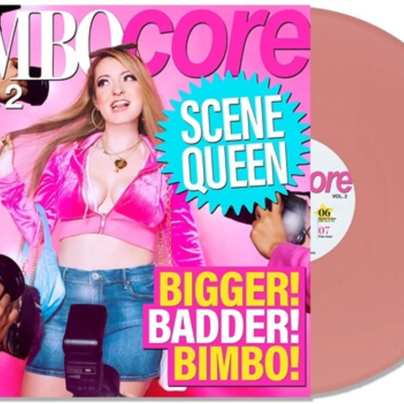 Scene Queen LP Vinyl - Bimbocore Vol. 2 (Colv) (Pnk)