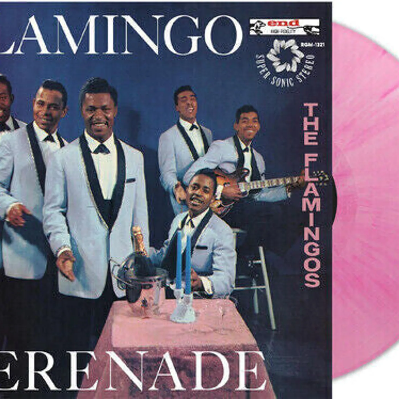 The Flamingos LP Vinyl - Flamingos Serenade (Colv) (Pnk)