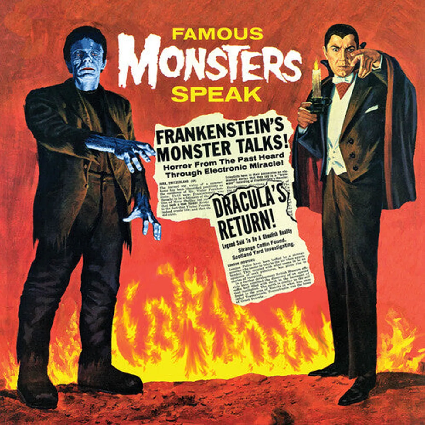 Gabriel Dell LP Vinyl - Famous Monsters Speak (Blk) (Colv) (Red)