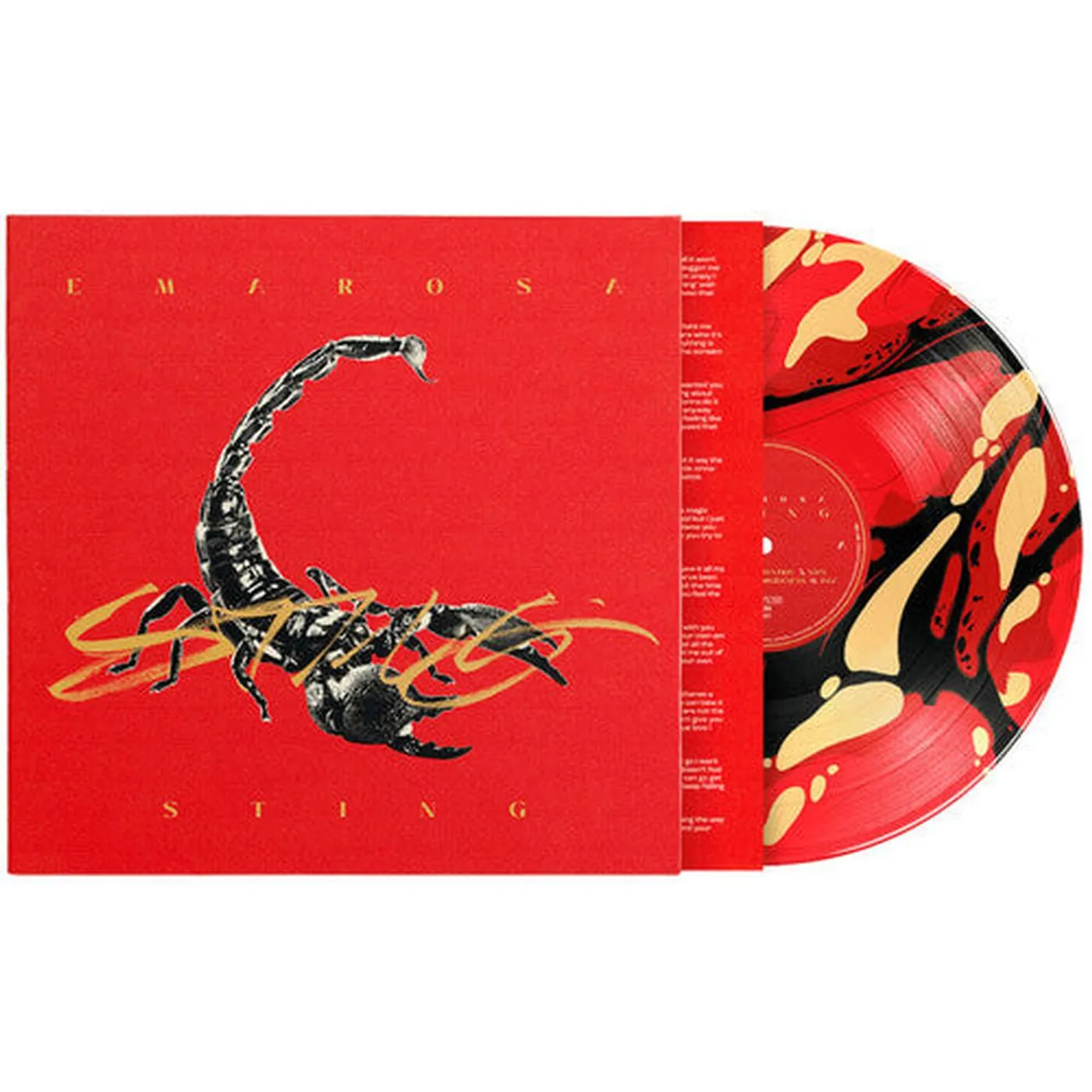 Emarosa LP Vinyl - Sting (Blk) (Colv) (Ltd) (Red) (Ylw)