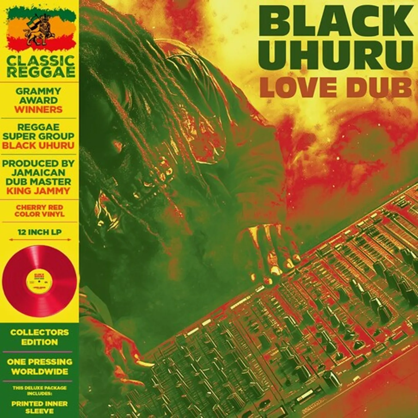 Black Uhuru LP Vinyl - Love Dub - Red (Colv) (Dlx) (Ltd) (Red) (Rmst)