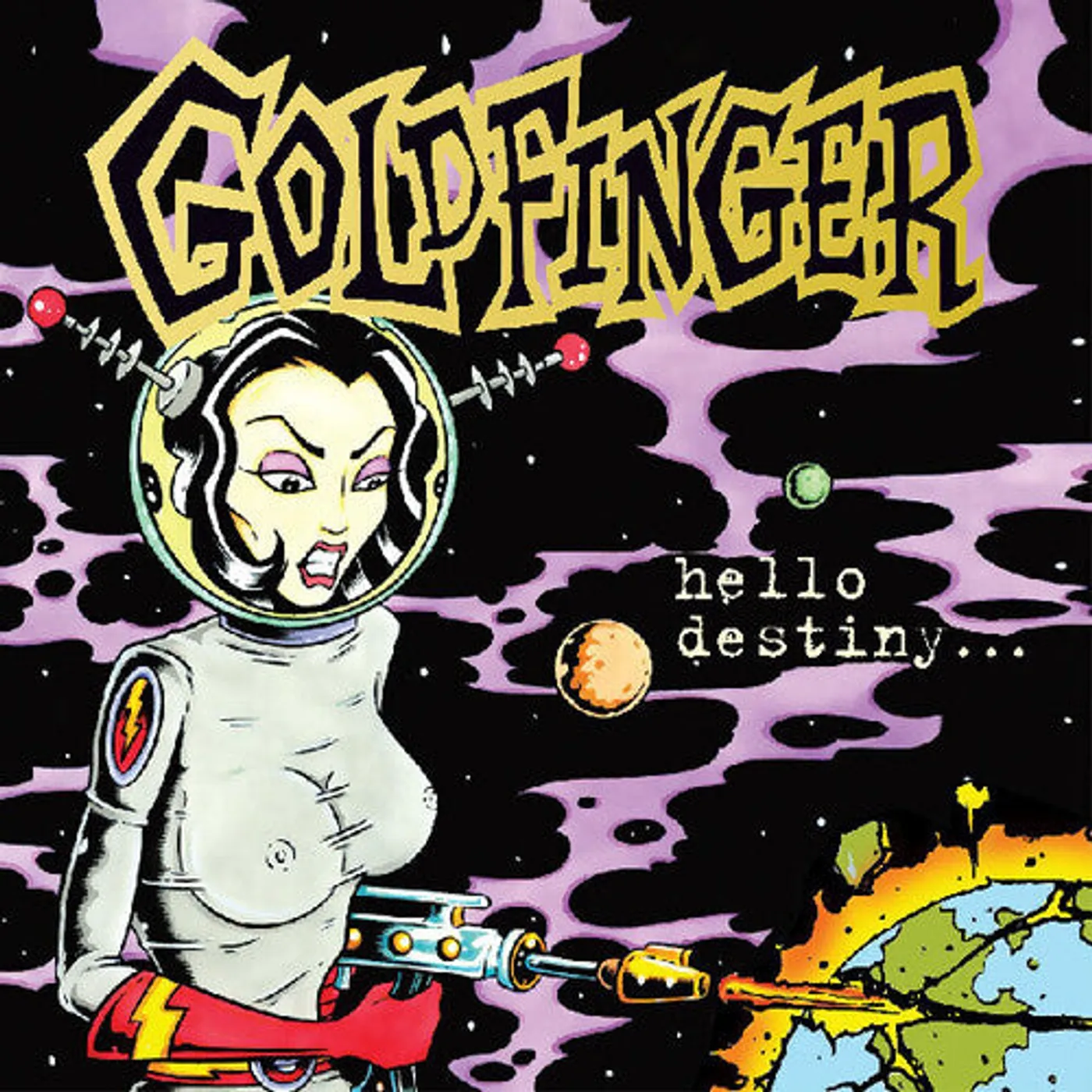 Goldfinger LP Vinyl - Hello Destiny (Colv) (Purp)