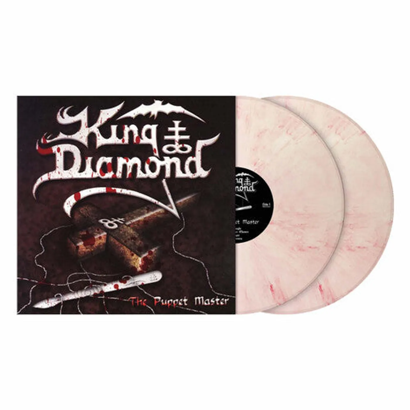 King Diamond LP Vinyl - Puppet Master (Colv) (Red) (Wht)