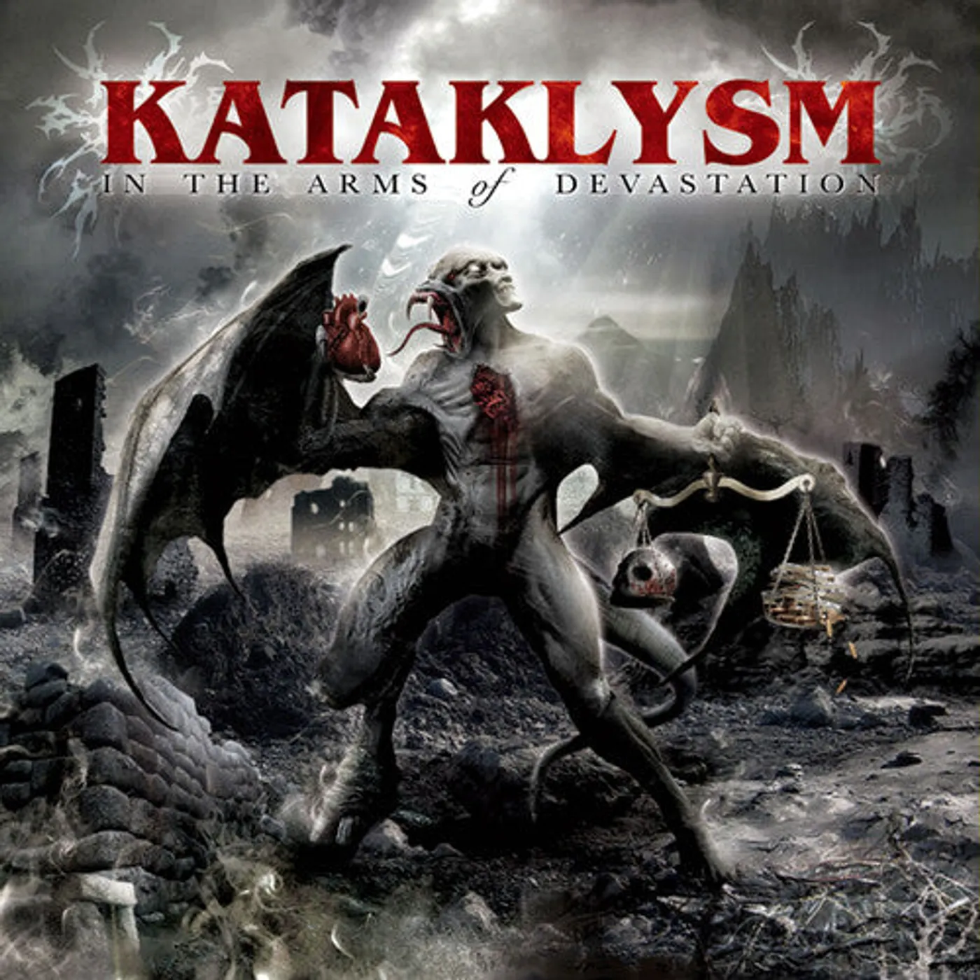 Kataklysm LP Vinyl - In The Arms Of Devastation - Trans Red (Colv)