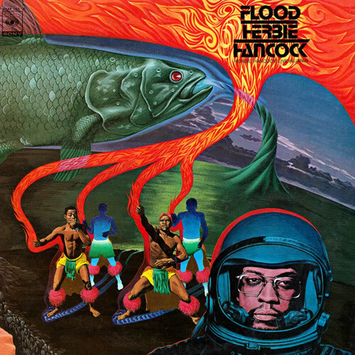 Herbie Hancock LP Vinyl - Flood (Colv) (Red)