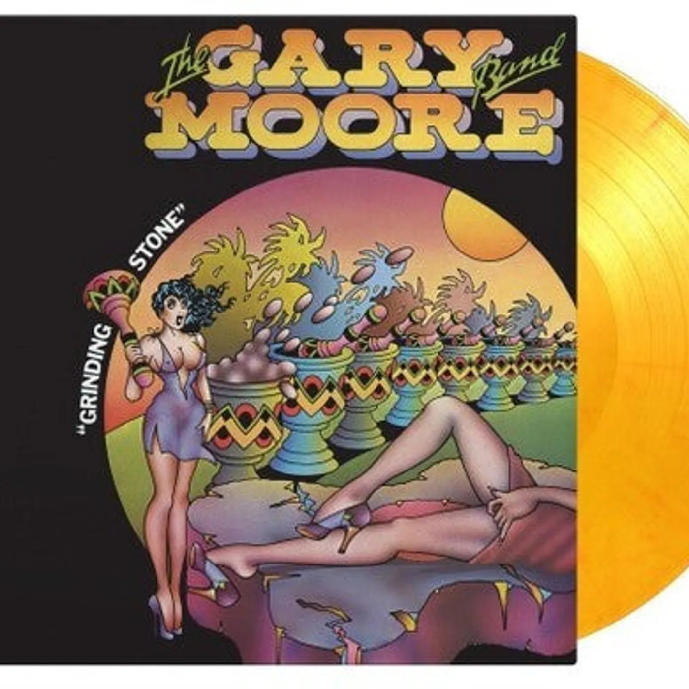 The Gary Moore Band LP Vinyl - Grinding Stone: 50Th Anniversary (Colv) (Ltd)