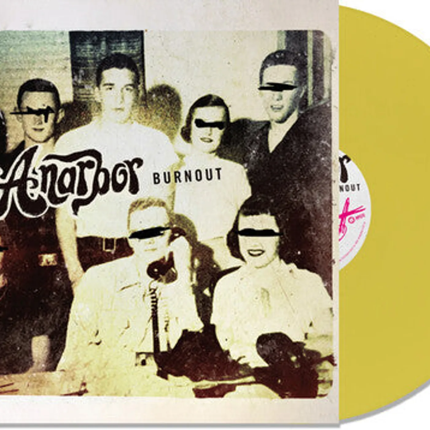 Anarbor LP Vinyl - Burnout - Yellow (Colv) (Ylw)
