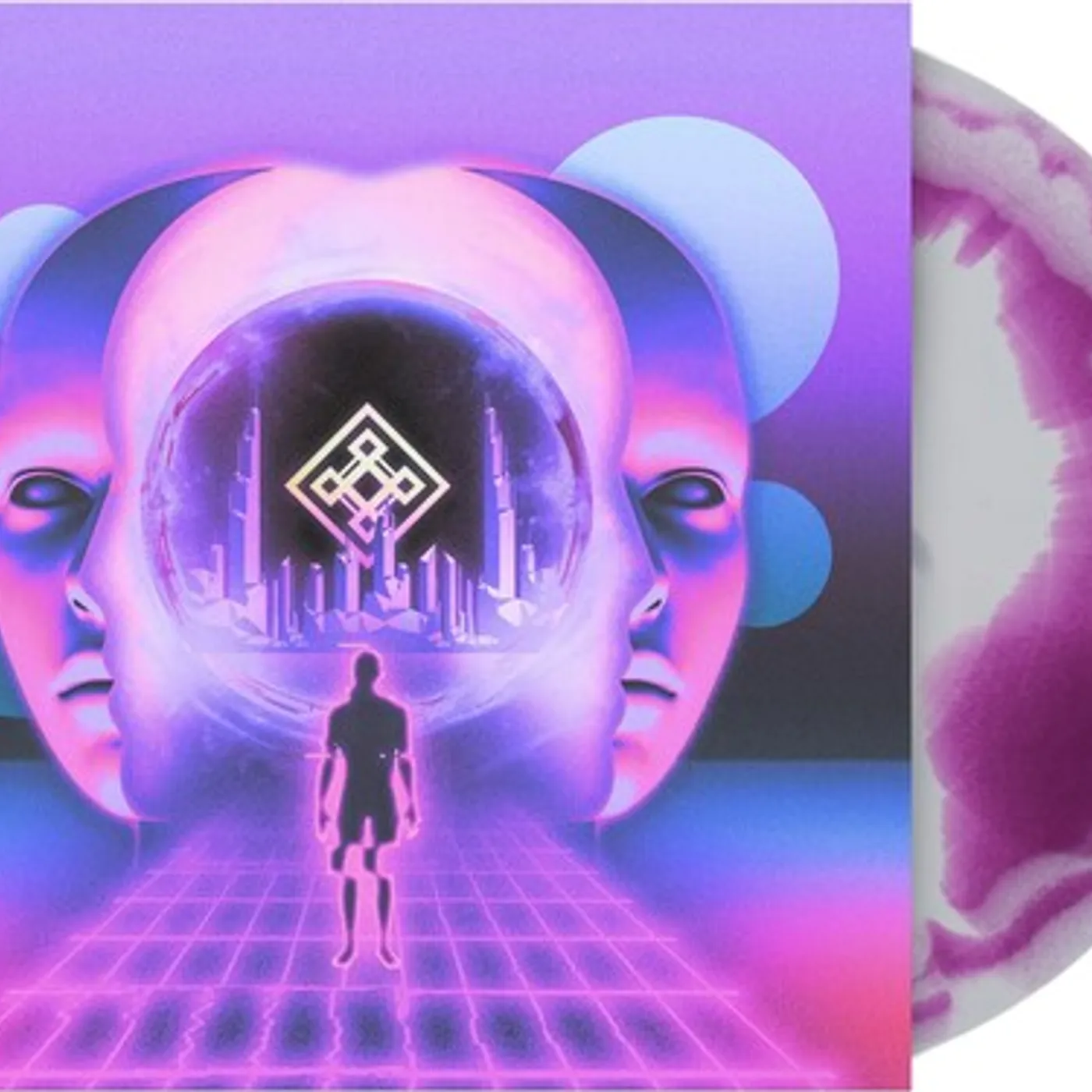 Red Handed Denial LP Vinyl - Journey Through Virtual Dystopia (Blk) (Colv)