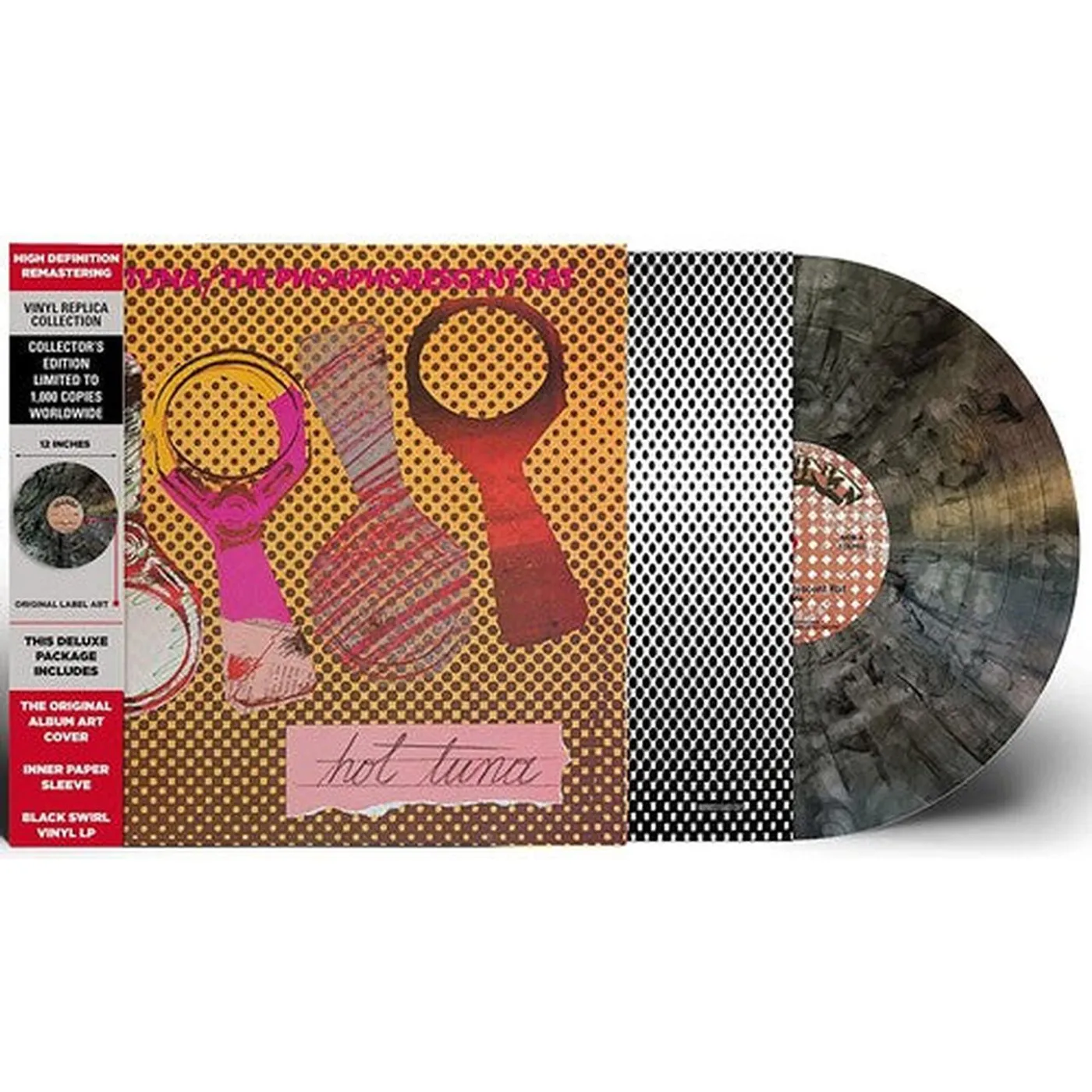 Hot Tuna LP Vinyl - Phosphorescent Rat - Marble Swirl (Colv) (Gate)