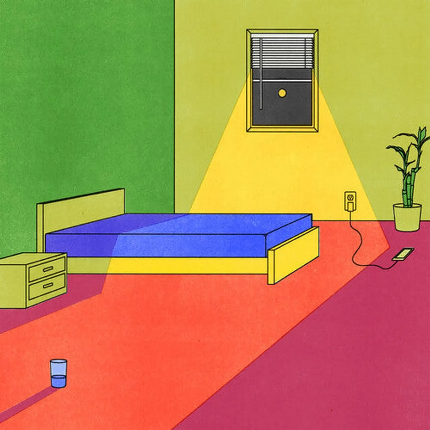 Yot Club LP Vinyl - Off The Grid - Orange/Red (Colv) (Org) (Red)