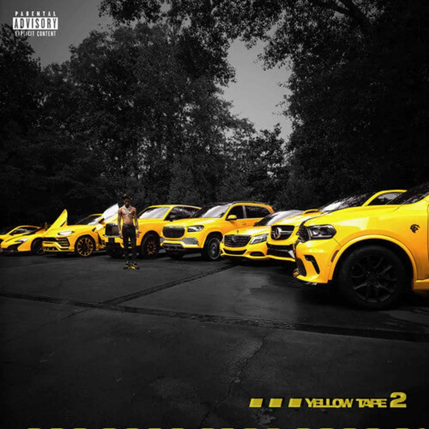 Key Glock LP Vinyl - Yellow Tape 2 (Canary Yellow) (Colv) (Ylw)