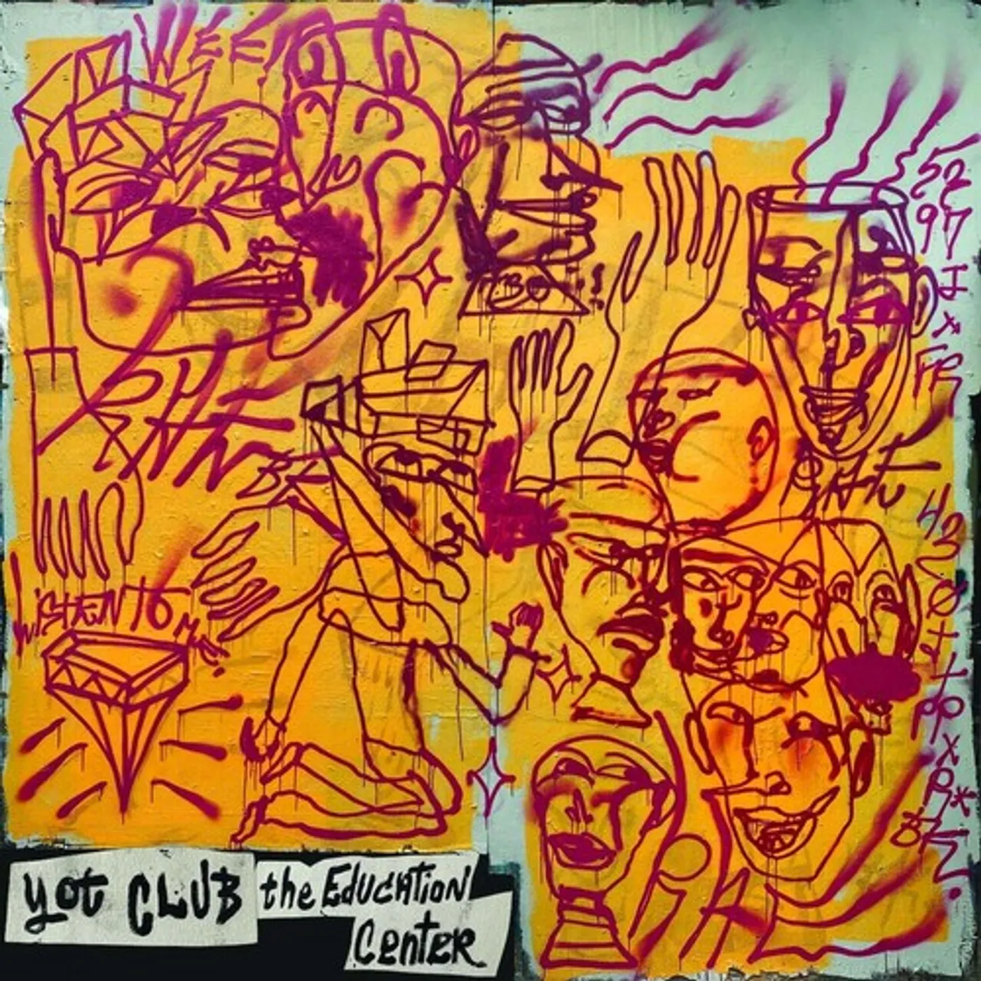 Yot Club LP Vinyl - Education Center - White/Yellow (Colv) (Wht) (Ylw)