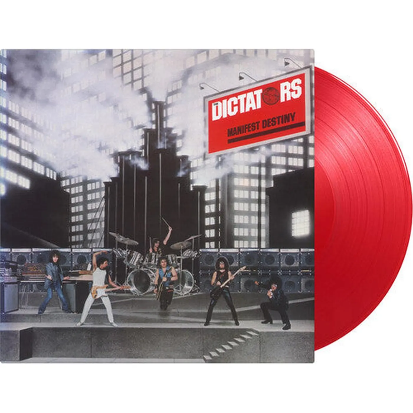 Dictators LP Vinyl - Manifest Destiny (Colv) (Ltd) (Ogv) (Red) (Hol)