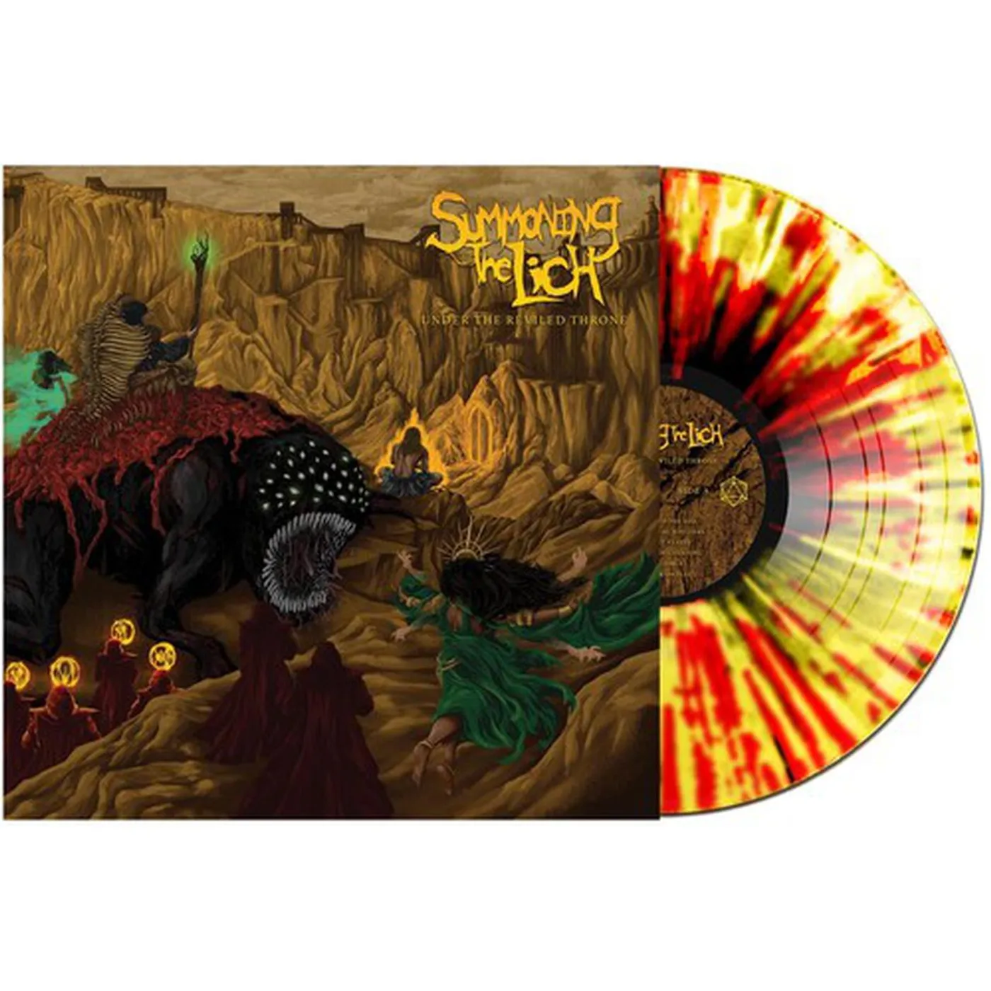 Summoning The Lich LP Vinyl - Under The Reviled Throne (Blk) (Colv) (Red) (Ylw)