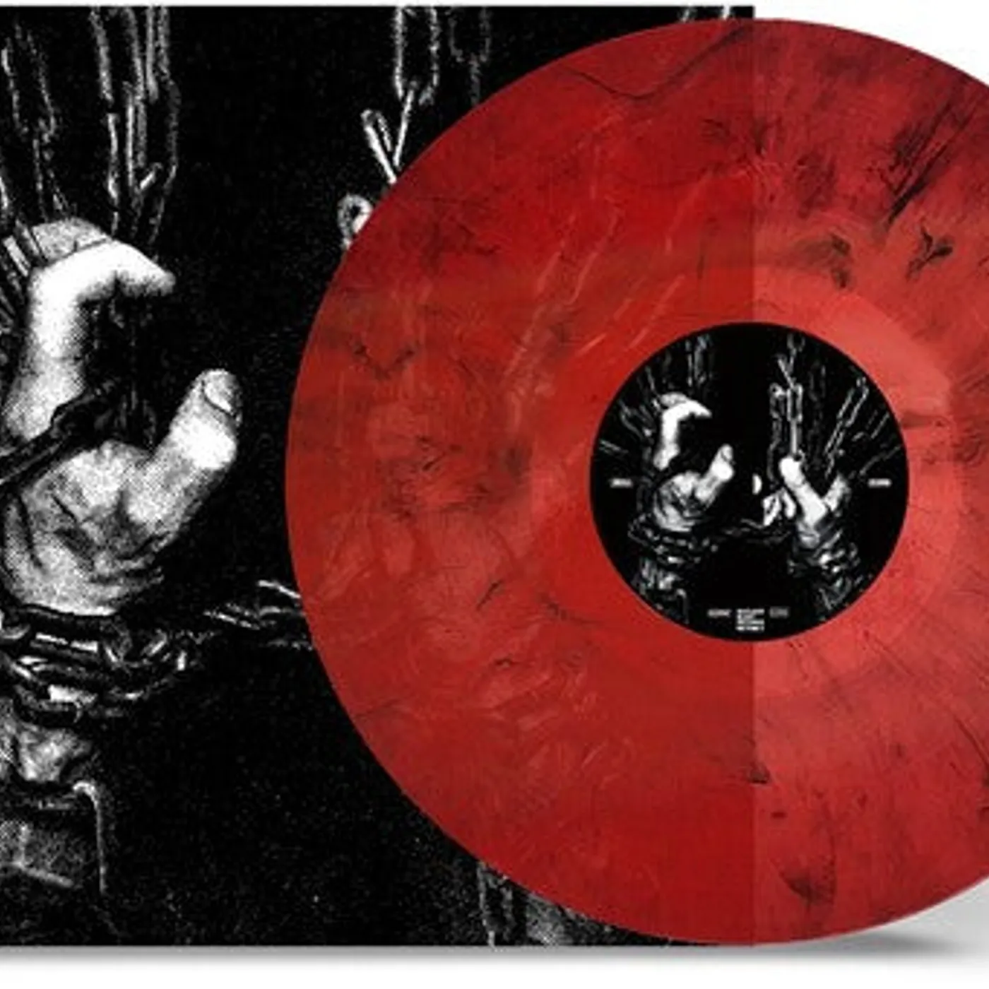 Neckbreakker LP Vinyl - Within The Viscera - Red Black Marble (Blk) (Colv)