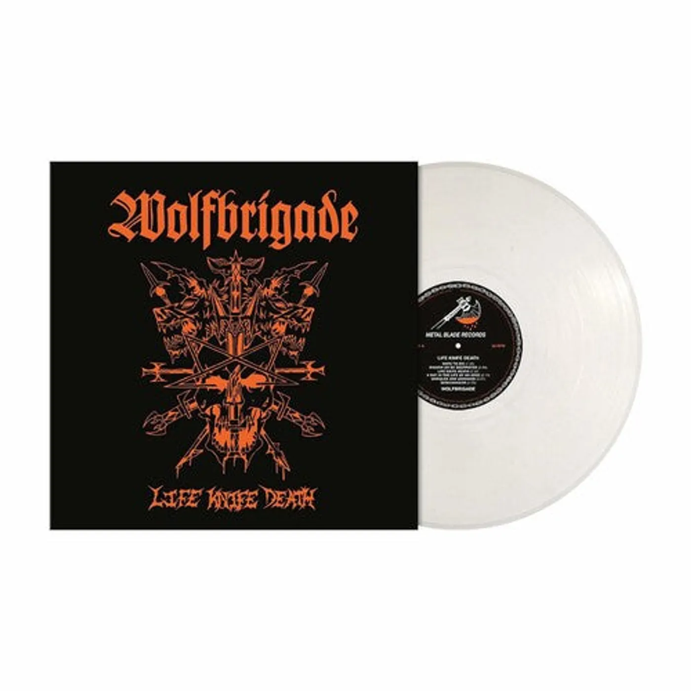Wolfbrigade LP Vinyl - Life Knife Death (Colv) (Wht)