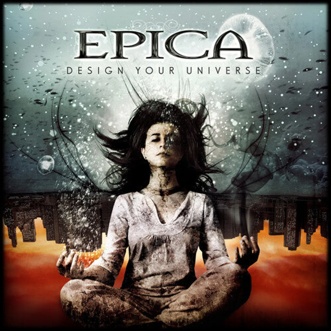 Epica LP Vinyl - Design Your Universe - Trans Orange (Colv) (Gate)